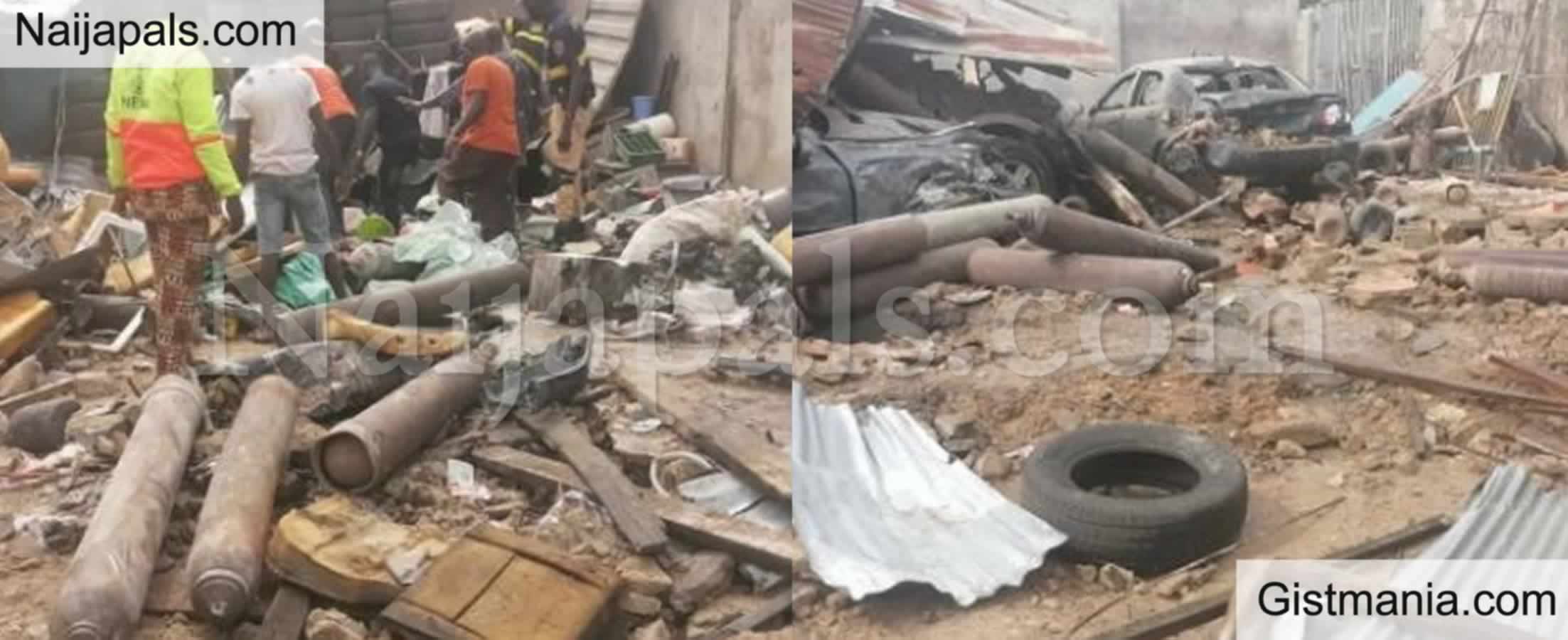 Gas Explosion Claims One Life, Injures Six As Tragedy Hits Onitsha Market