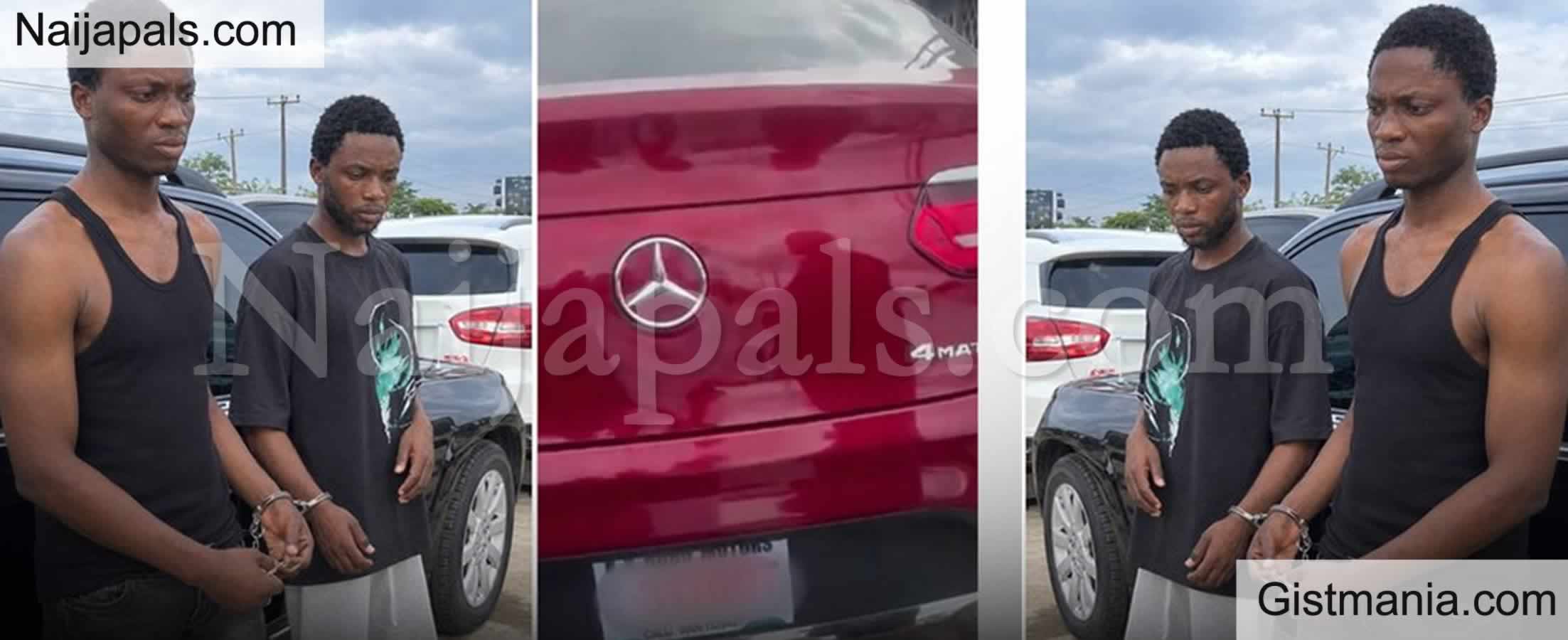 Lagos 'Big Boy' Caught While Trying to Buy a N45m Mercedes Benz With Fake Bitcoin Alert (VID)