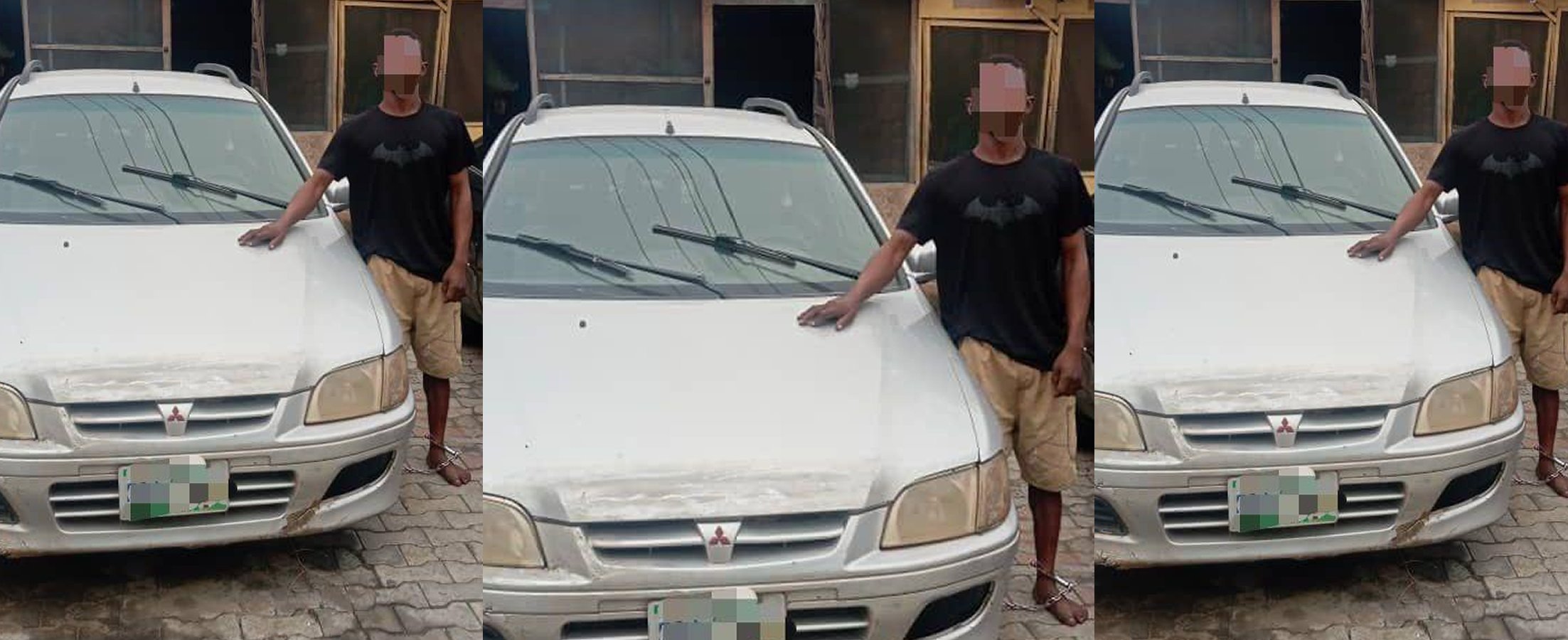 Man Who Steal Neighbor’s Car In Lagos Lands In Police Nets