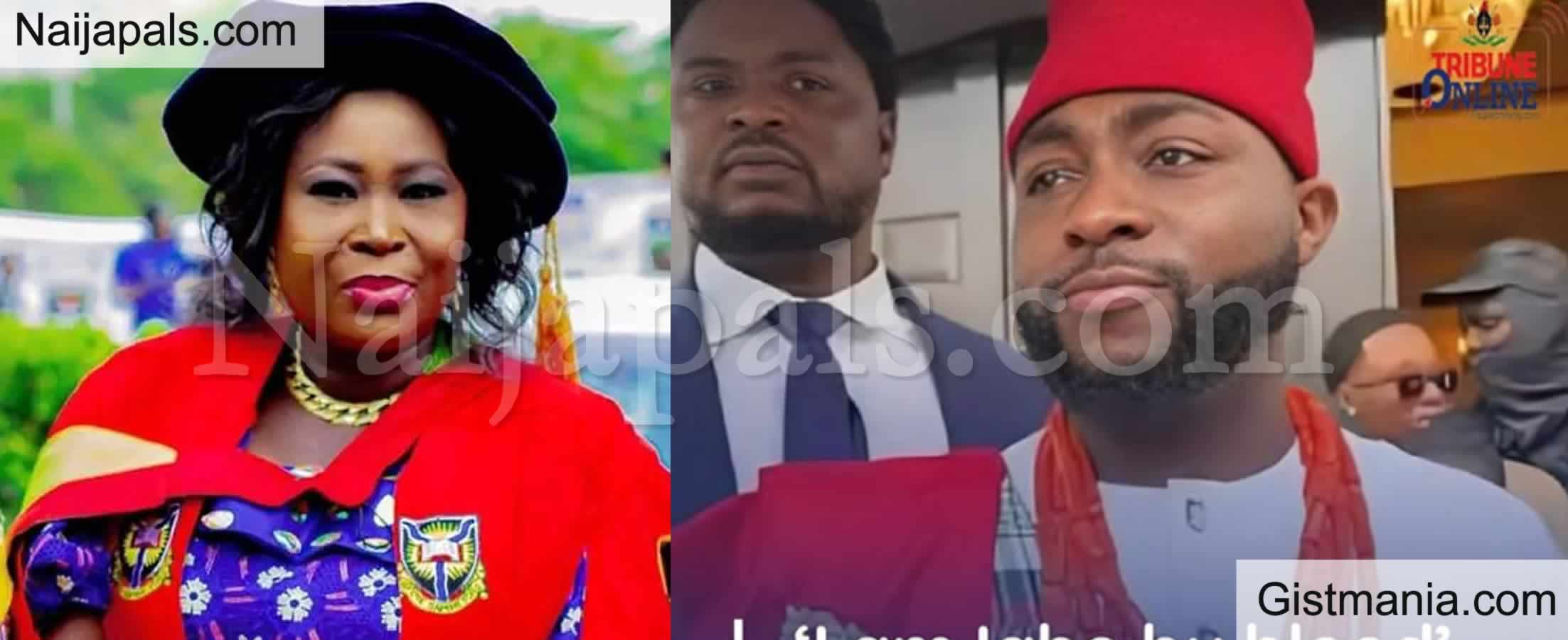 Lecturer Reacts To Davido&#039;s Igbo Roots, Says He Behaves Typical To Type, Vows All Her Kids Will Marry Yoruba