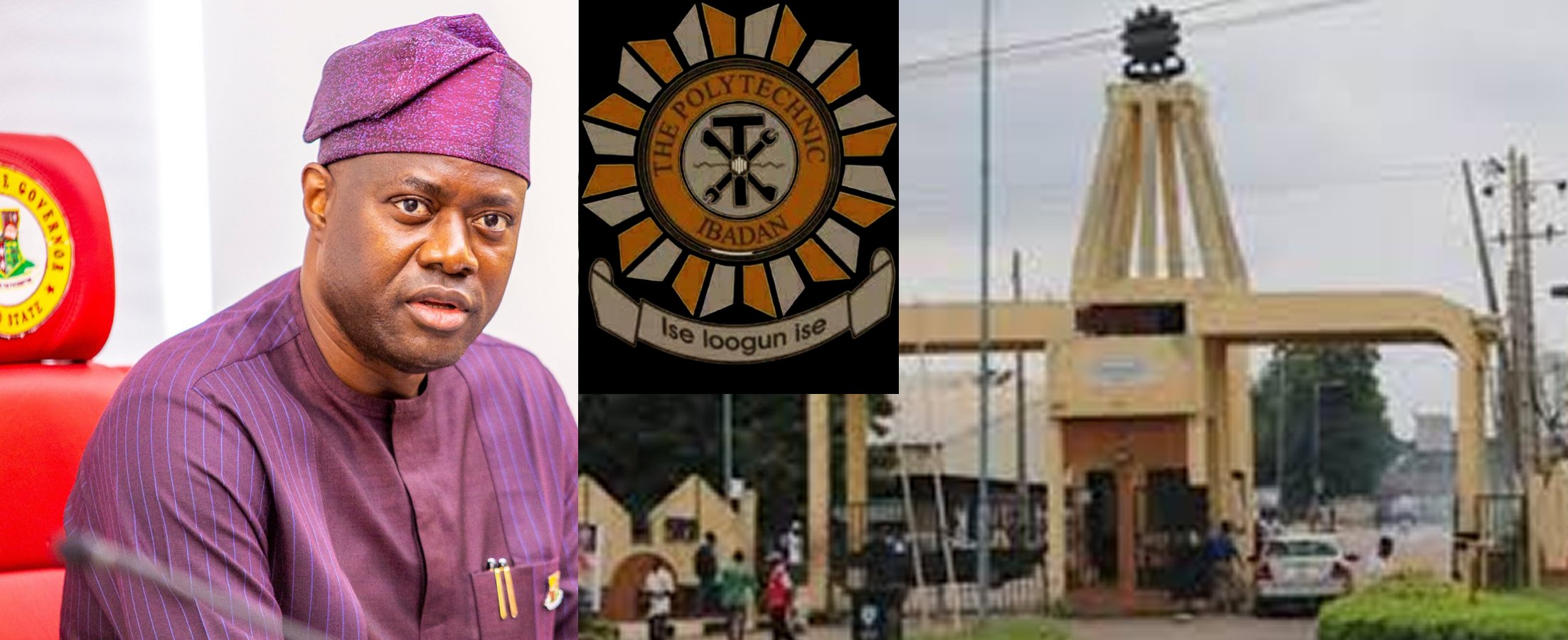 Ibadan Polytechnic Students Reject Renaming Of Institution After Olunloyo By Gov Makinde