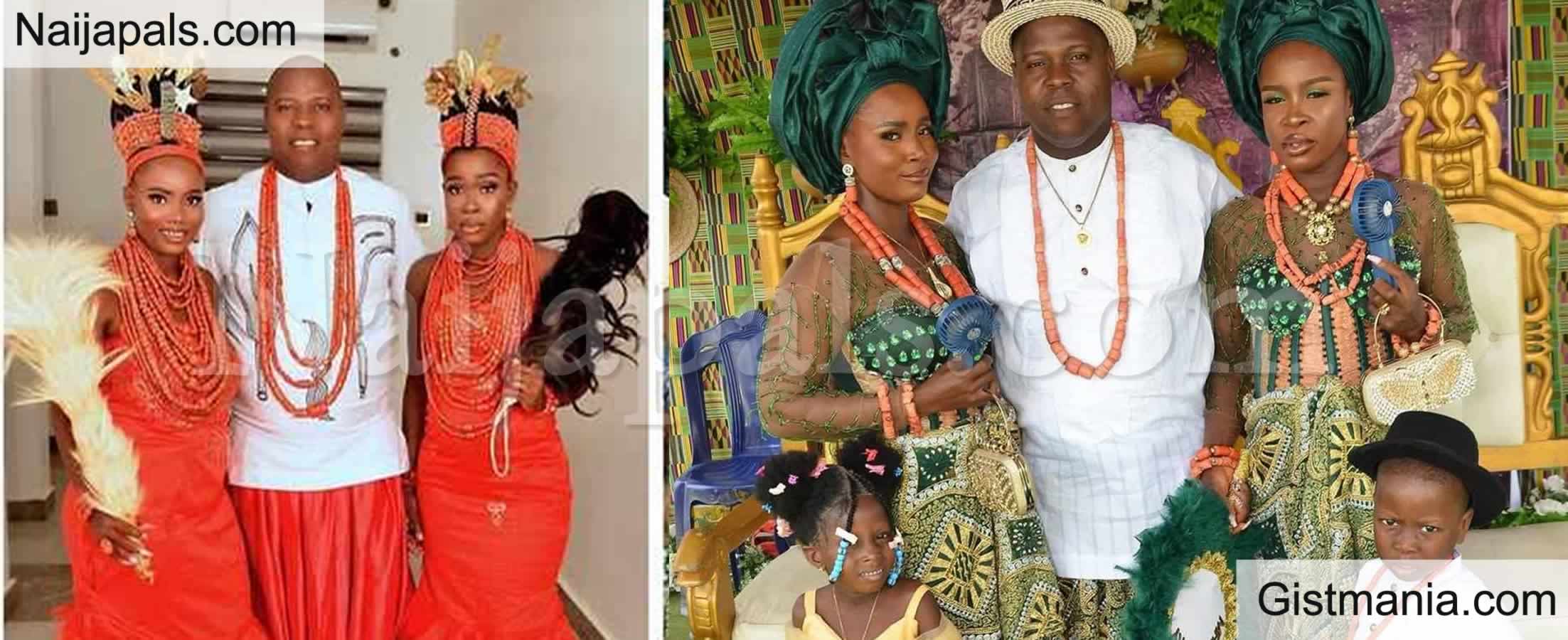 Delta Man Who Married 2 Wives Same Day Celebrates First Wedding Anniversary With New Photos