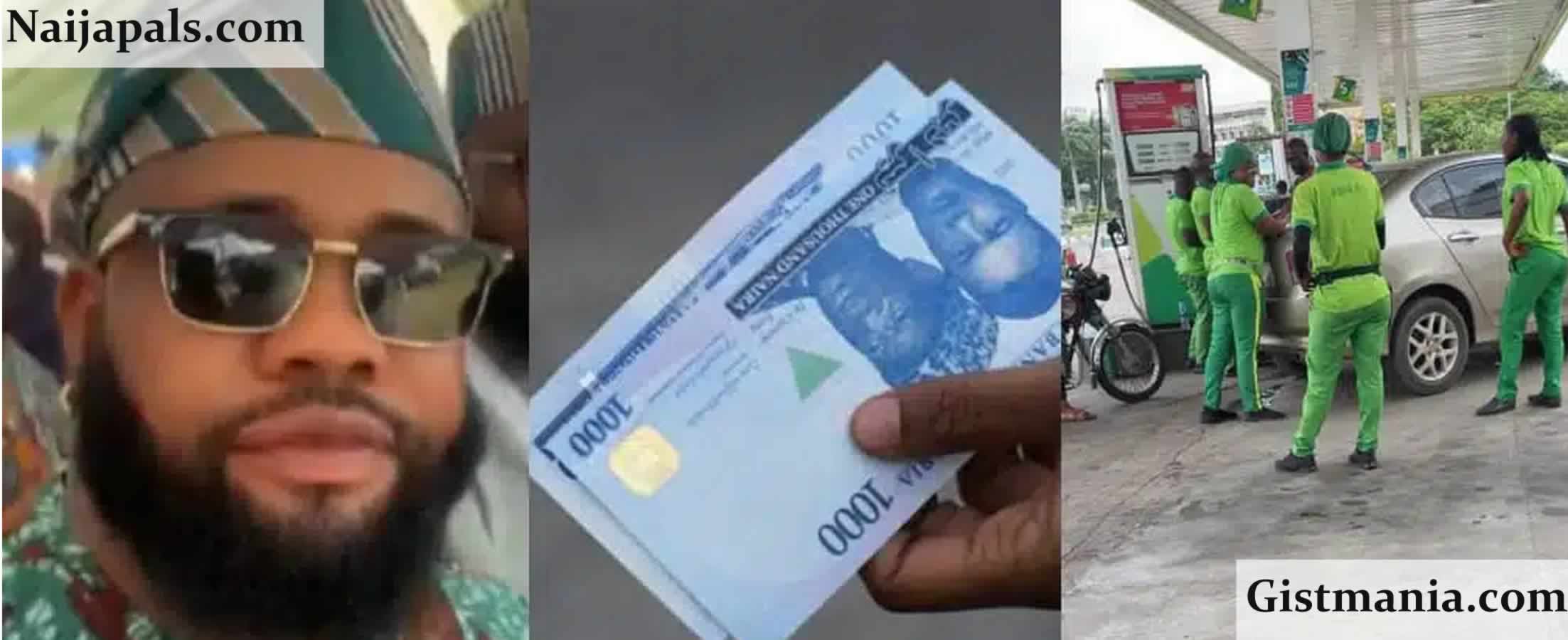 Outrage in Abuja As Maitama Fuel Station Allegedly Pays Attendants ₦10,000 Monthly