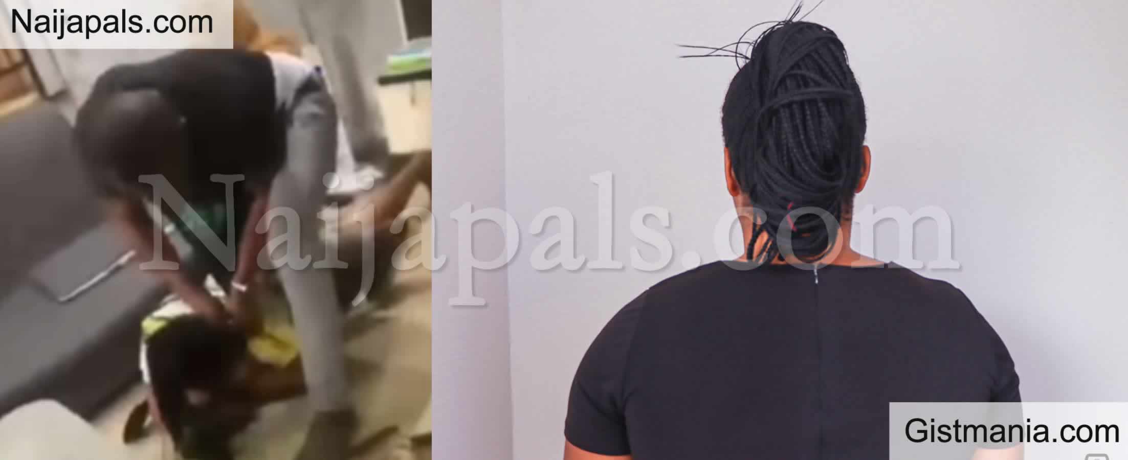 UPDATE: NAPTIP Arrests Man Ass@ulting His Wife In Viral Video, Rescue Victim