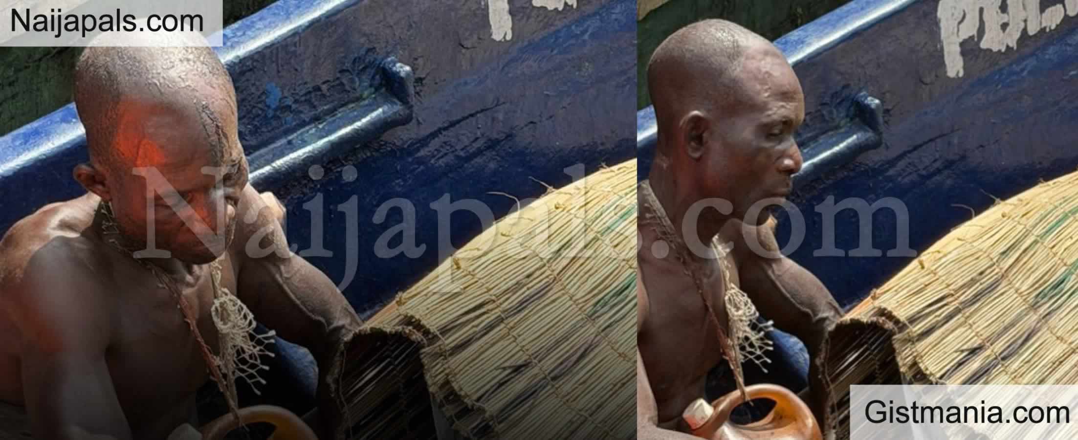 VIDEO: Residents in Shock As Man Burns His Wife to Death in Ogun State Community