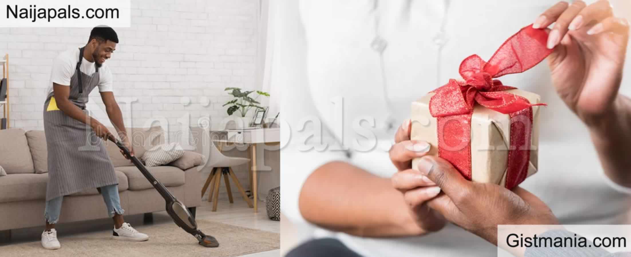 &quot;He Is Faithful, Cooks, Cleans....&quot;- Nigerian Woman Crowns Her Husband &quot;President Of All Simps&quot;