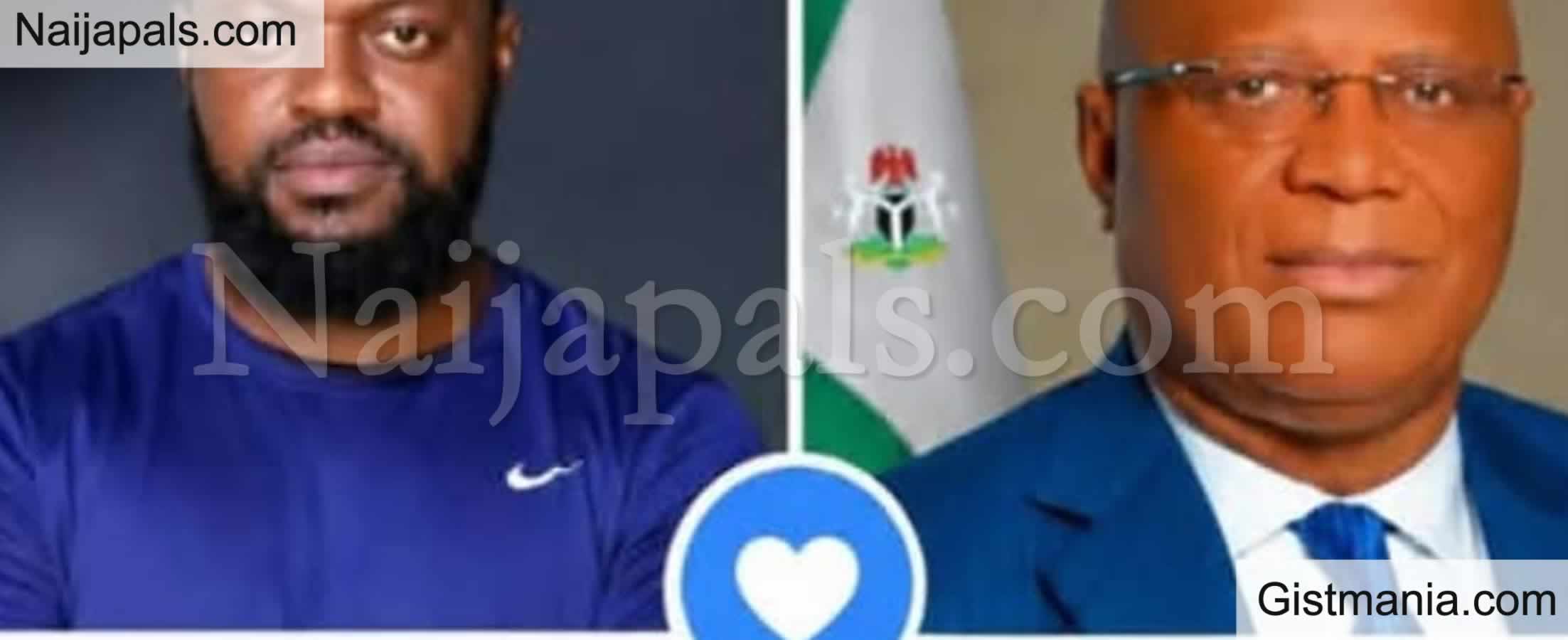 How This Man Got The Attention Of Gov. Eno Of Akwa Ibom Has Got People Taking