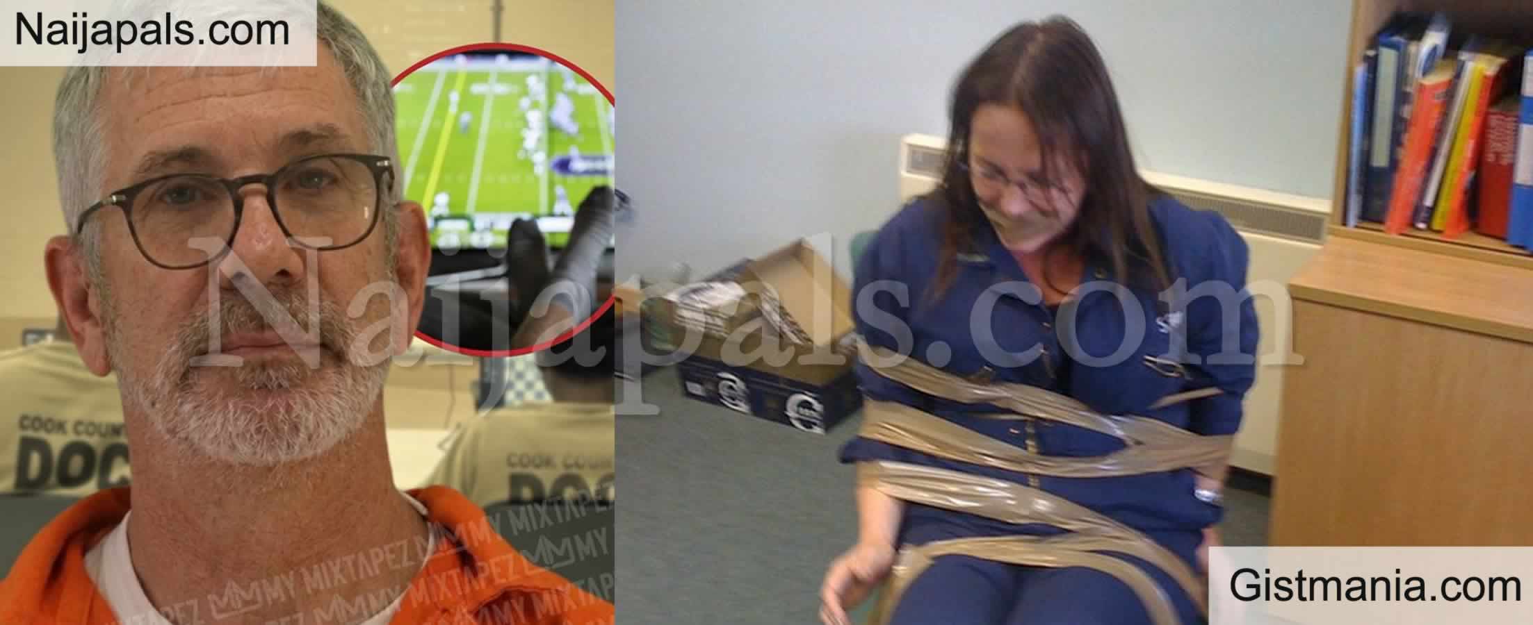 64yr Old Man Arraigned For Strapping Wife to a Chair So He Could Watch Football in Peace