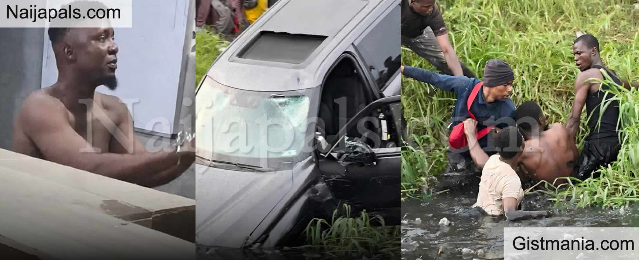 Man Arrested After Stealing Toyota Tundra & Killing 4 Dispatch Riders While Escaping in Lagos