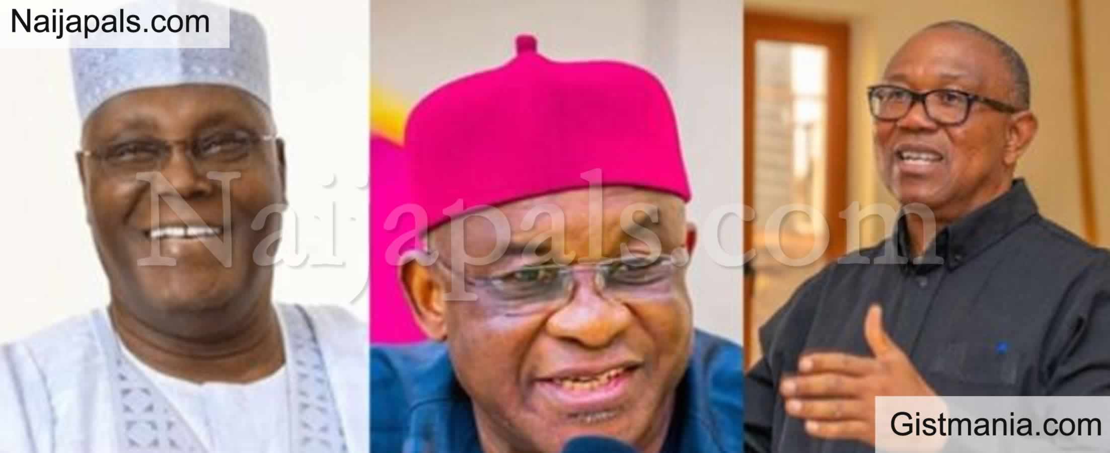 2027: &#039;Peter Obi, Atiku Not Our Chosen Candidate&#039; – ADC Chairman, David Mark