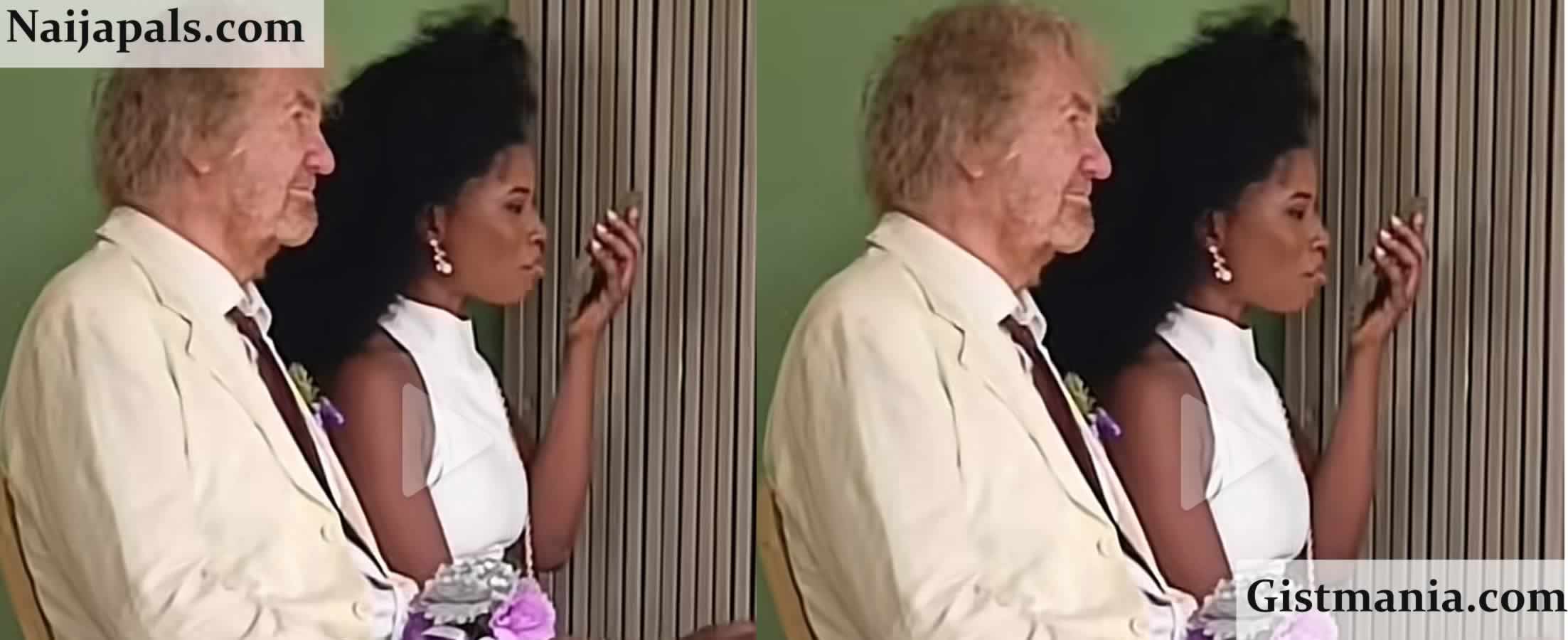 Social Media Buzz: Bride Hailed For Marrying Elderly White Man to &quot;Break Generational Curse&quot; (Video)