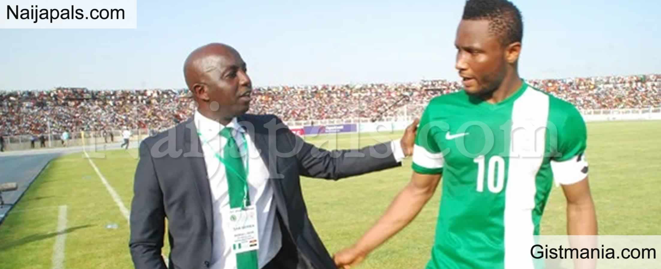 Show Receipts — Siasia Tackles Mikel Obi Over Claims of Funding Eagles’ Flight to 2016 Rio Olympics
