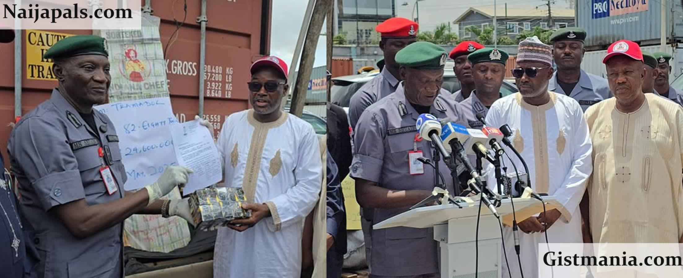 ₦24.6 Million Worth Of Smuggled Tramadol Seized In Major NAFDAC-Customs Crackdown
