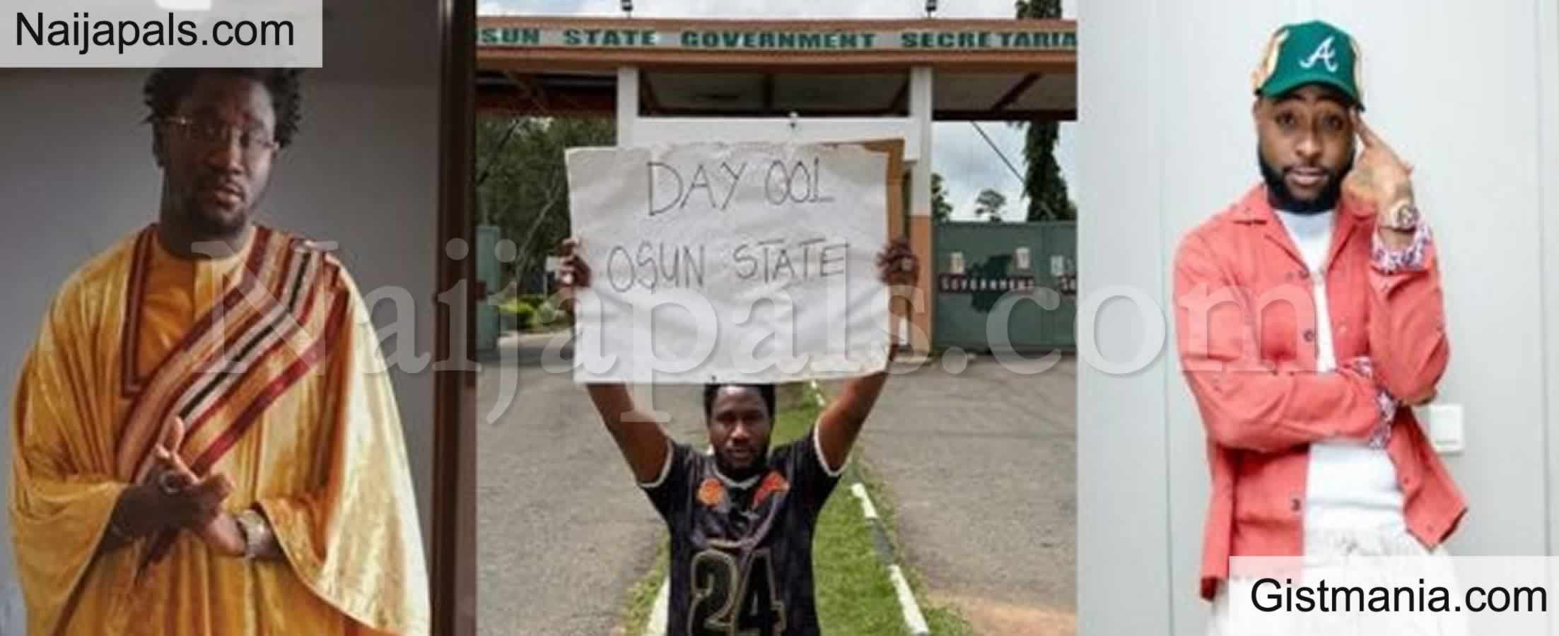 Singer, Nasboi Causes A Stir As He Launches 36-Day Nationwide Plea For Davido’s Collaboration