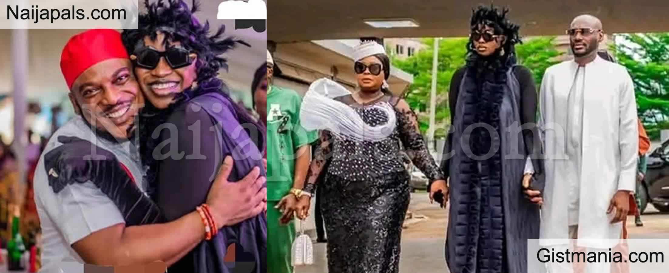 PHOTOS: Tuface & Wife Hon. Natasha Idibia Steps Out in Style to Mark Her 2 Years in Office