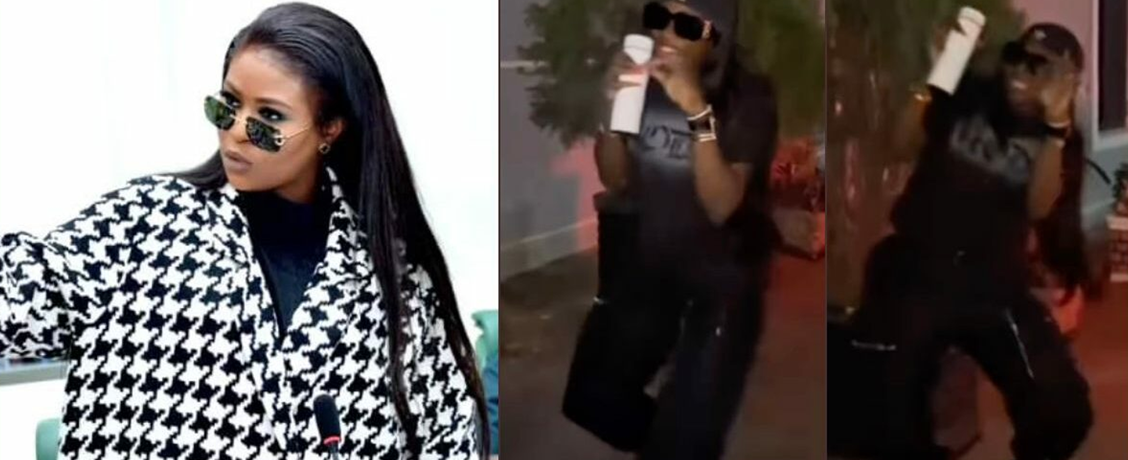 Reactions Hit Social Media As 2face New Wife Natasha Idibia Busts Into Spirited Dance (Video)