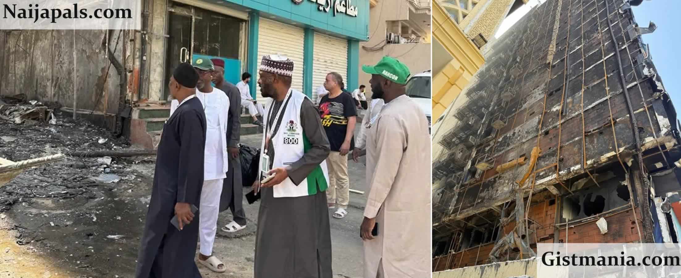Panic As Fire Guts Hotel Accommodating 484 Nigerian Pilgrims In Makkah