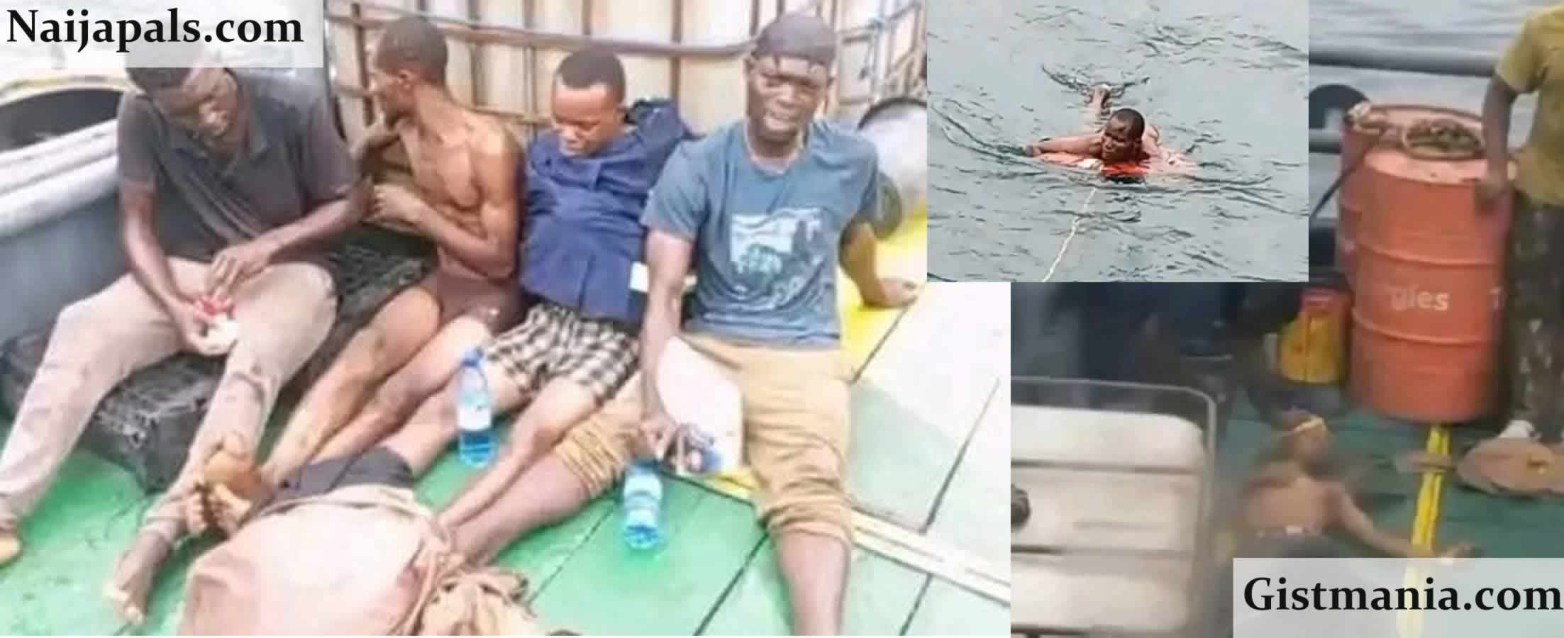 THROWN INTO THE ATLANTIC: Four Nigerian Stowaways Rescued From Near-Death Ordeal At Sea