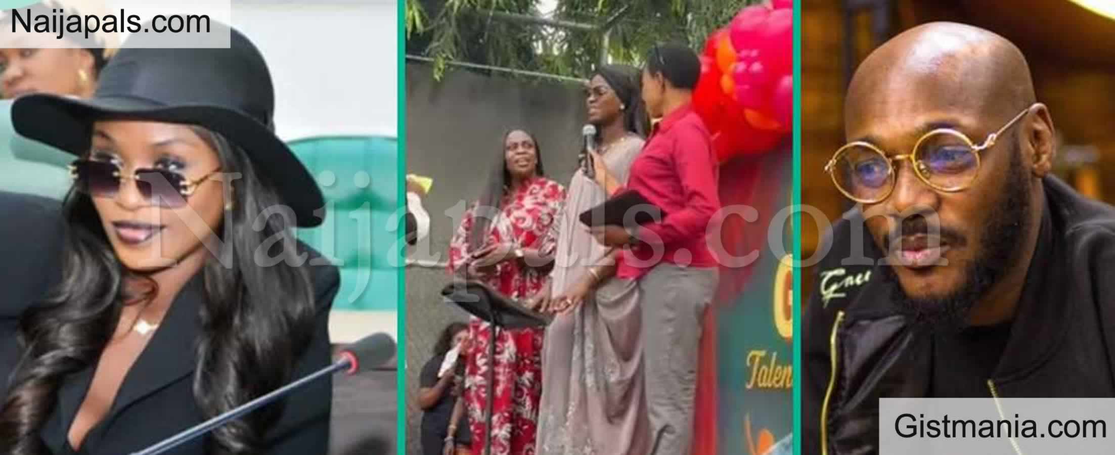 Reactions As Tuface&#039;s New Wife Hon. Natasha Delivers Children&#039;s Day Speech on His Behalf (VID)