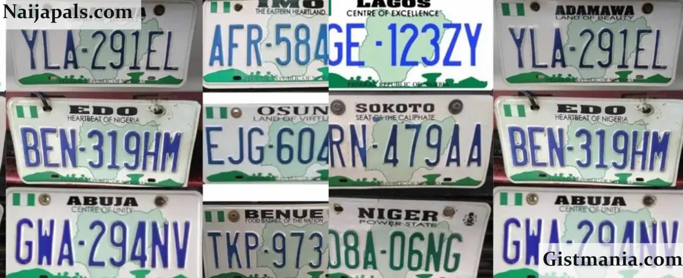 Nigerian Government Increases Fees For Obtaining Number Plates and Driver&#039;s License
