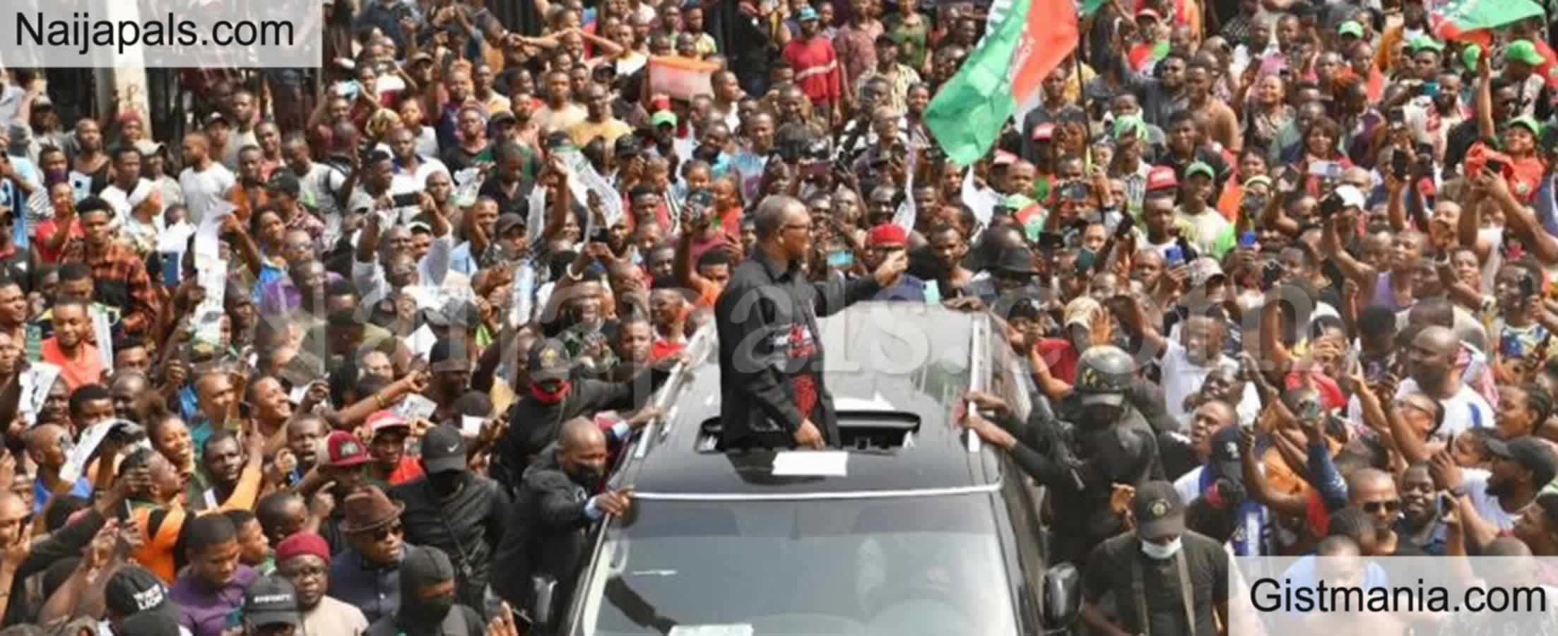 2027: Massive Crowd Hits Kano as NDC Supporters Stage Solidarity March for Obi-Kwankwaso Ticket (Video)