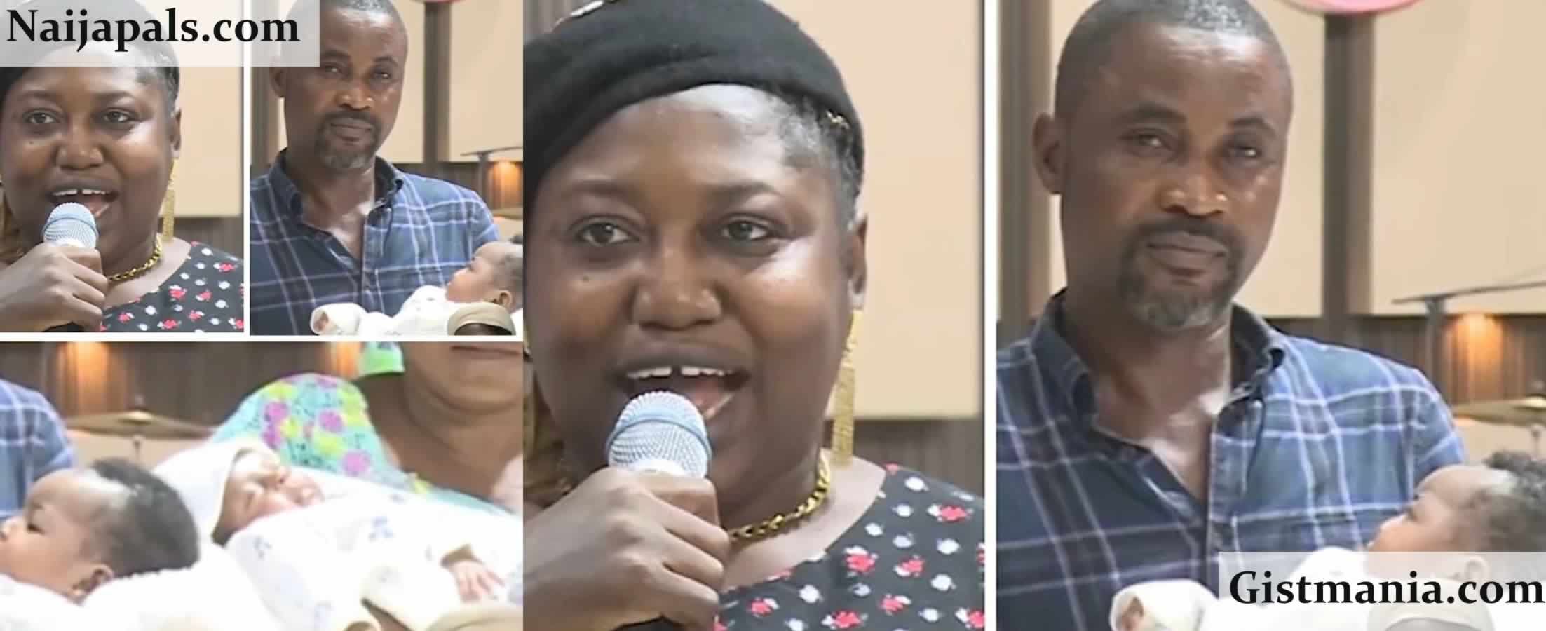 Woman,  Olayinka Tunbosun Who Prayed For Twins Gives Birth To Baby Boy 43 Days After Welcoming A Girl