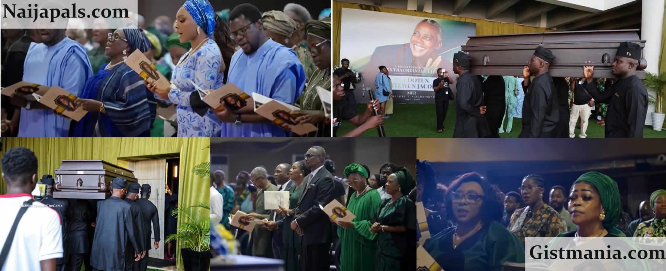 Emotional Photos Emerge From Funeral of Veteran Actor Olu Jacobs
