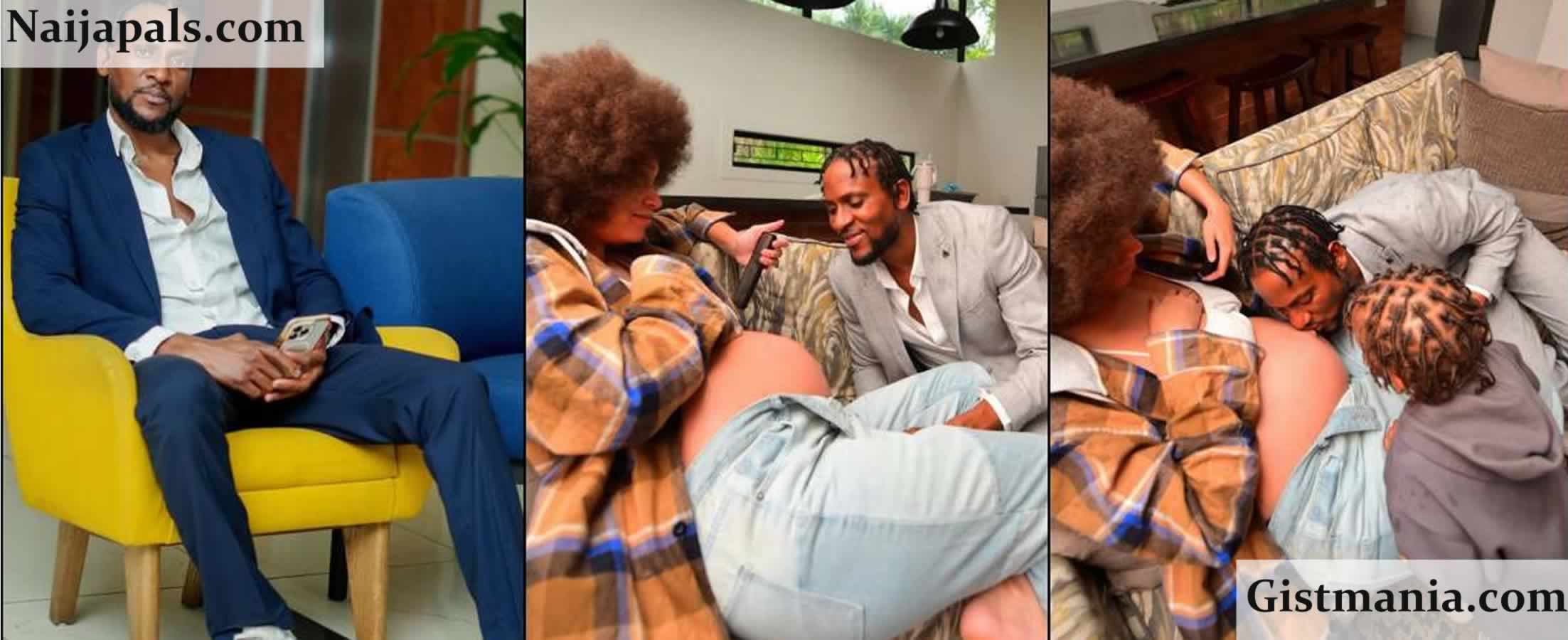BBNaija Star, Omashola Announces He’s Expecting Second Child With Wife (Photos)