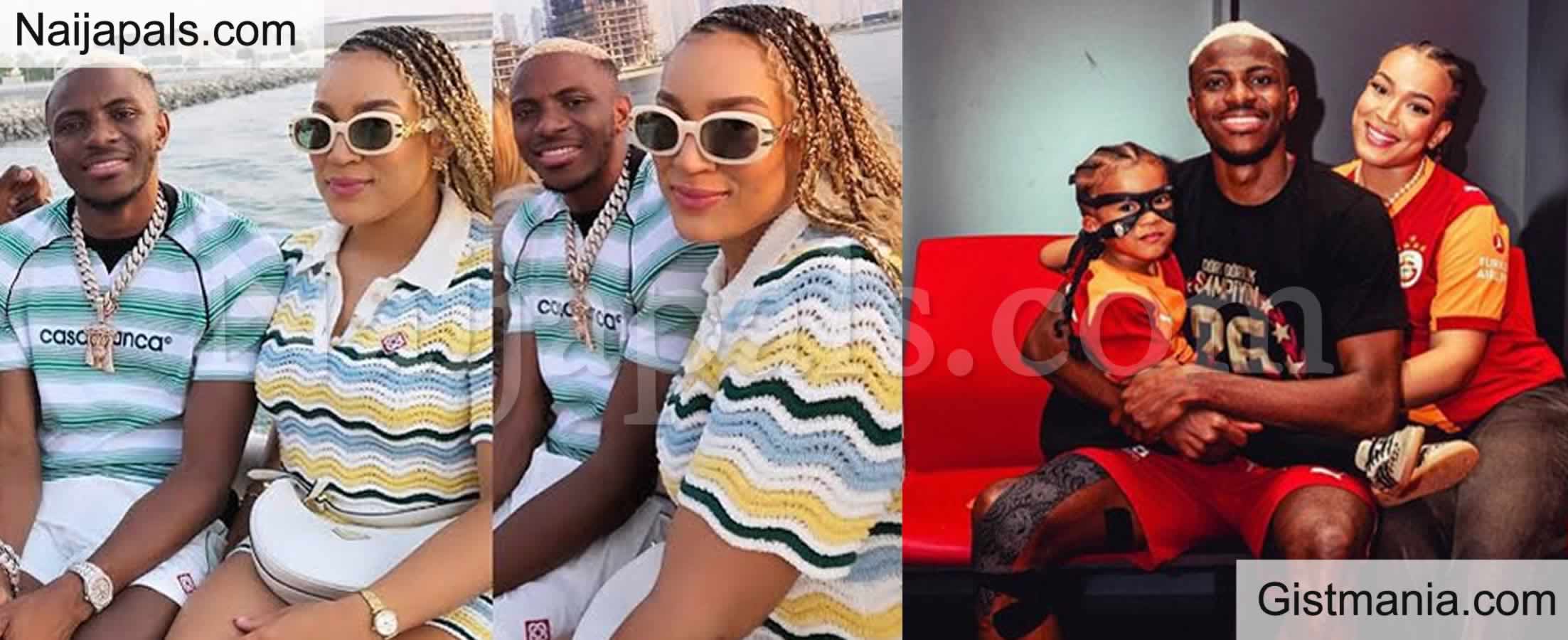 Super Eagles Striker Victor Osimhen Welcomes Second Child With Partner Stefanie