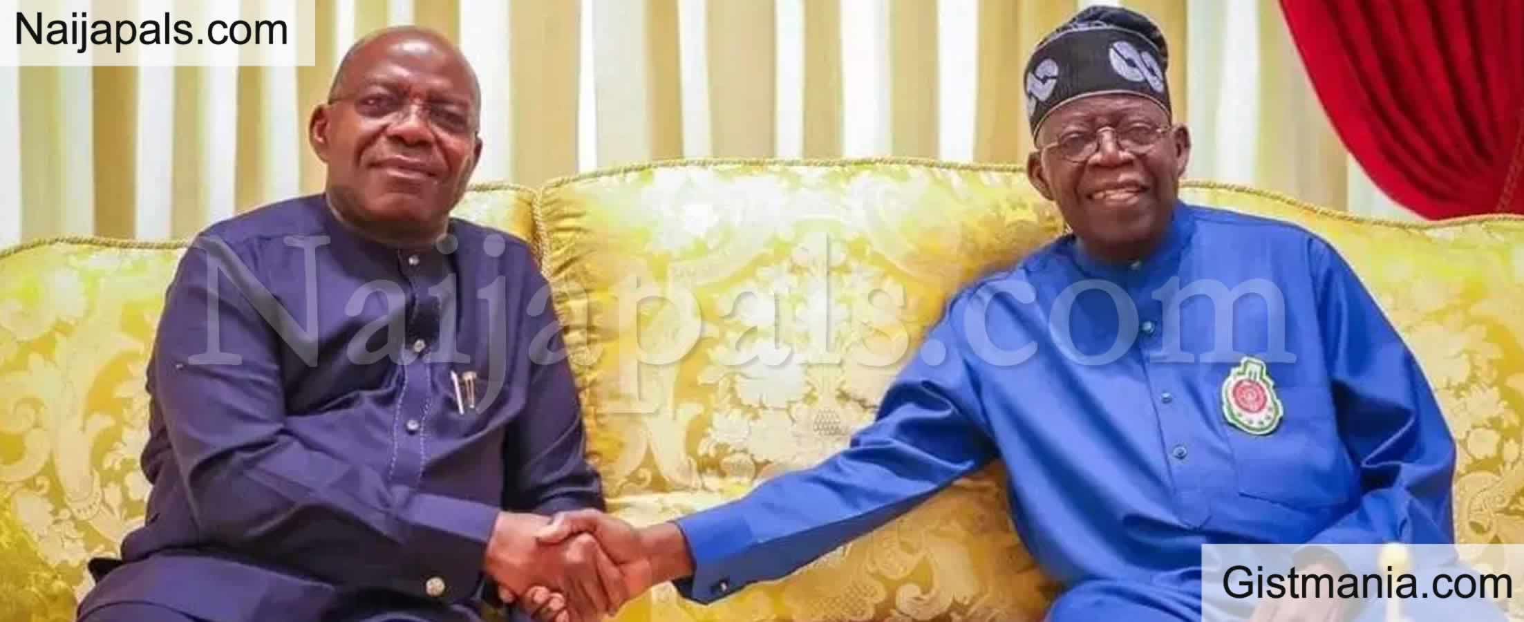 2027: Otti’s Labour Party Moves to Align With APC, Back Tinubu’s Re-Election Bid