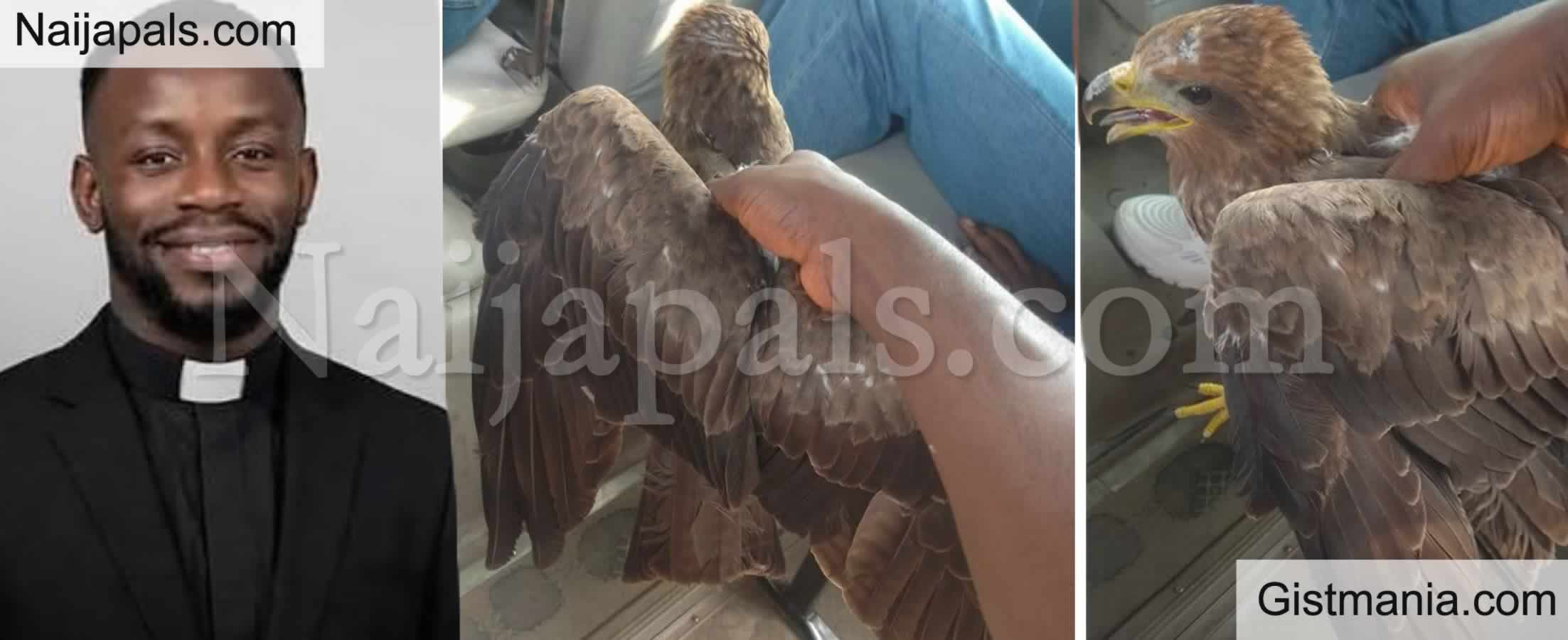 Nigerian Pastor Sylvester Shares Strange Encounter With a Bird on The Highway While on a Trip