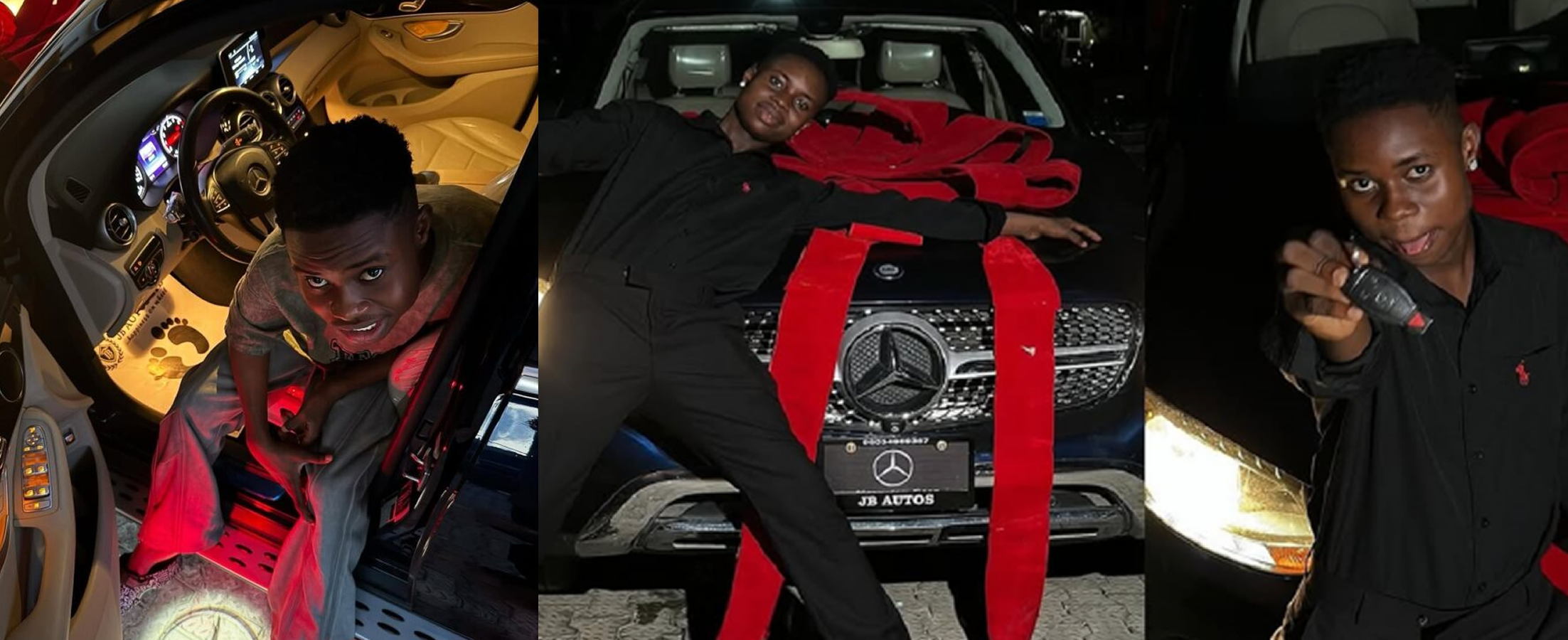 Famous Nigerian TikToker, Peller Shows Off His Latest Luxury Acquisition (Photos)