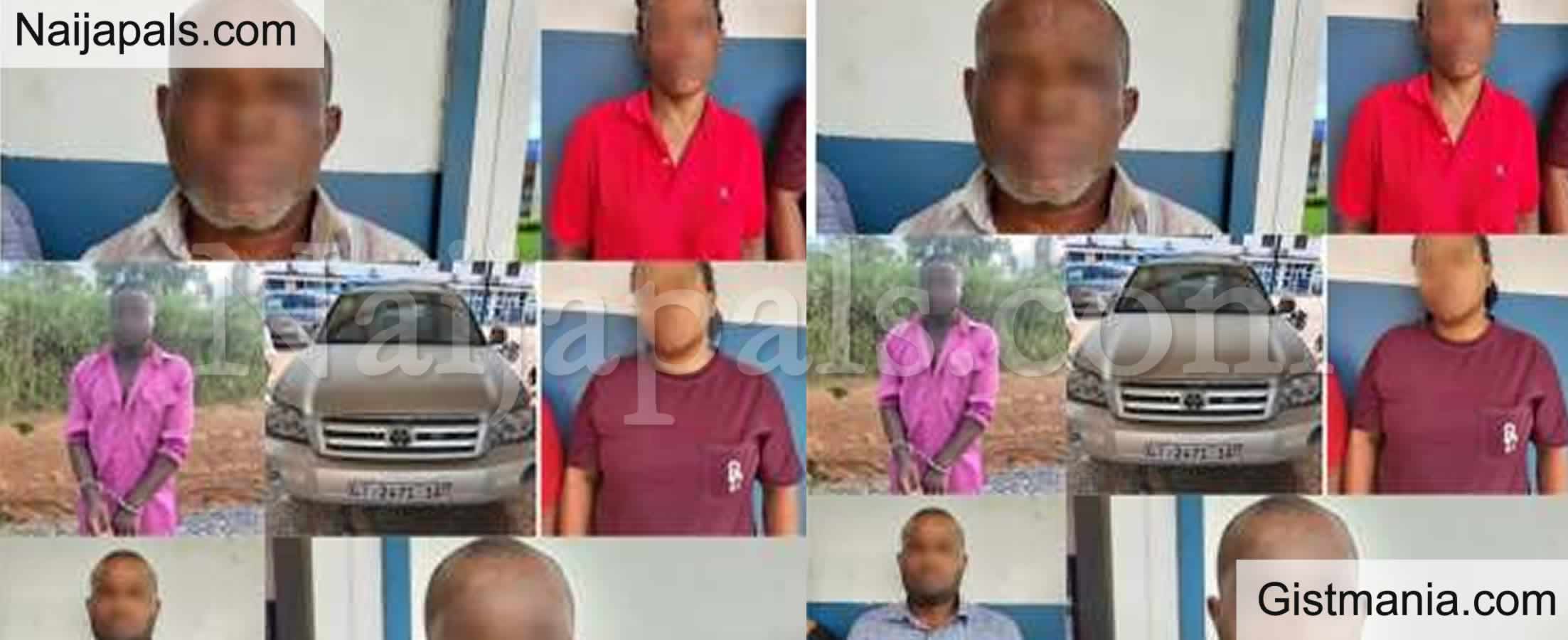 Five Nigerians Involved In Vehicle Theft And High-Profile Cash Heists Arrested In Ghana