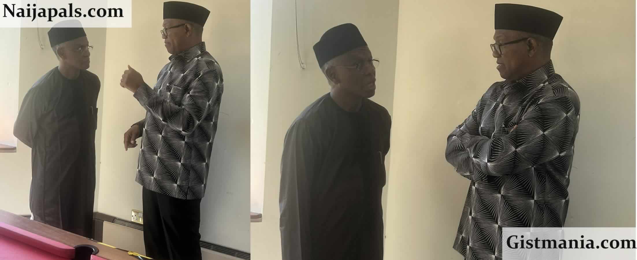 El-Rufai & Peter Obi Meet at Cambridge Conference, Sparking Political Speculation Ahead Of 2027 Elections