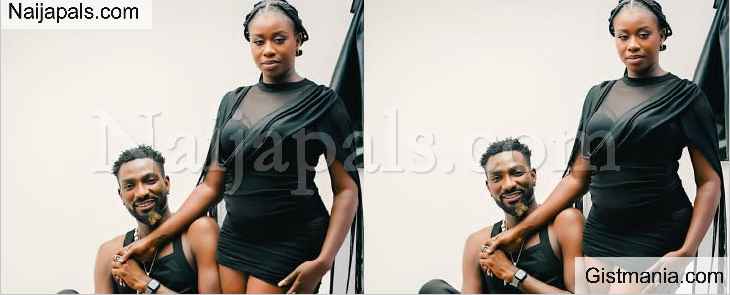 “It’s Not True” — MC Fish’s New Woman, Gbemi, Denies Claims He Was Violent Towards Anita