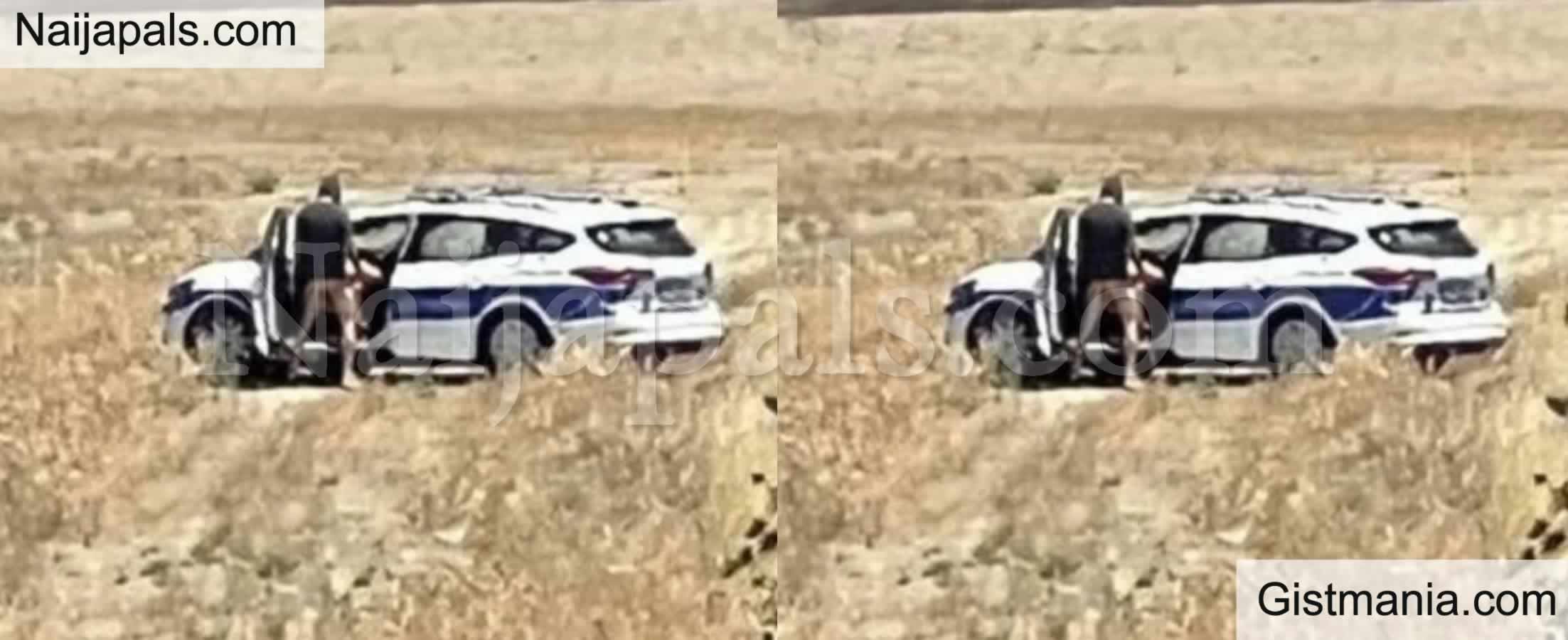 VID&#059; Police Officers Suspended After They&#039;re Filmed Having S£x In Patrol Car In Broad Daylight