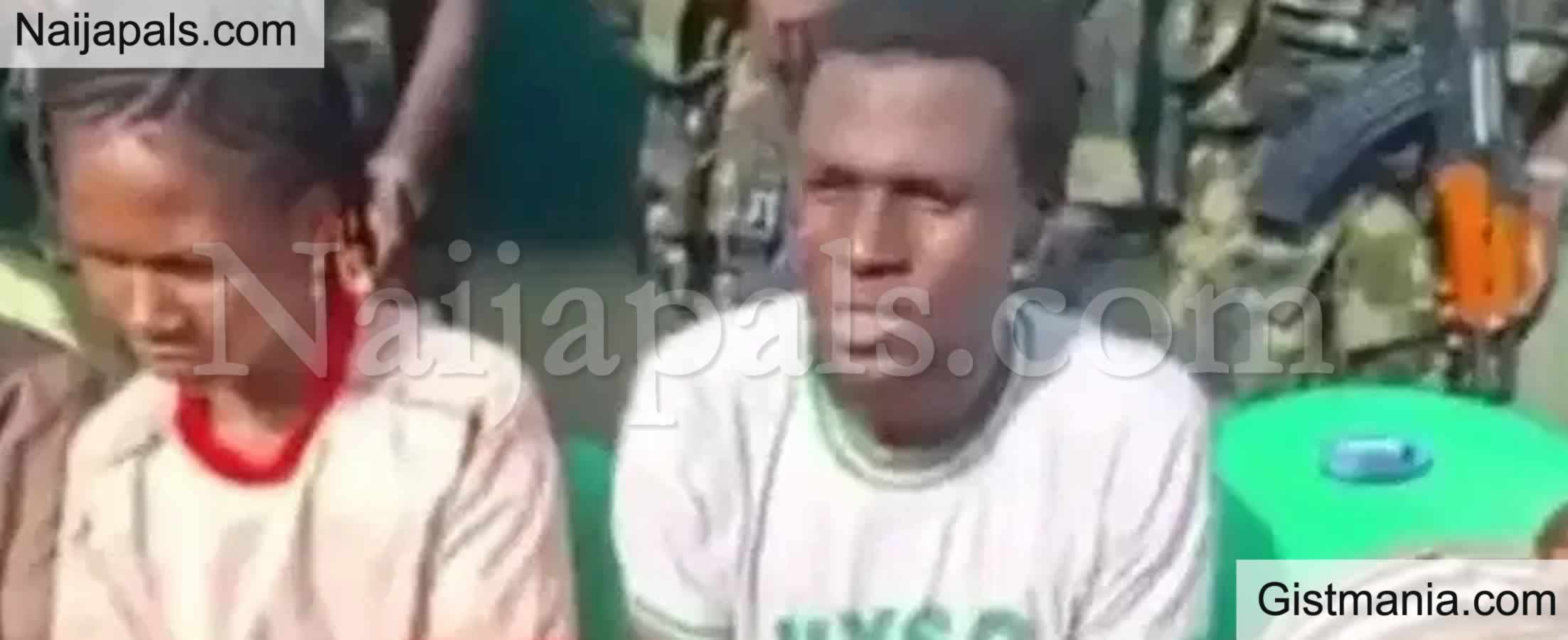 Moment NYSC Members Who Were Kidnapped While Travelling From Oyo Regained Freedom