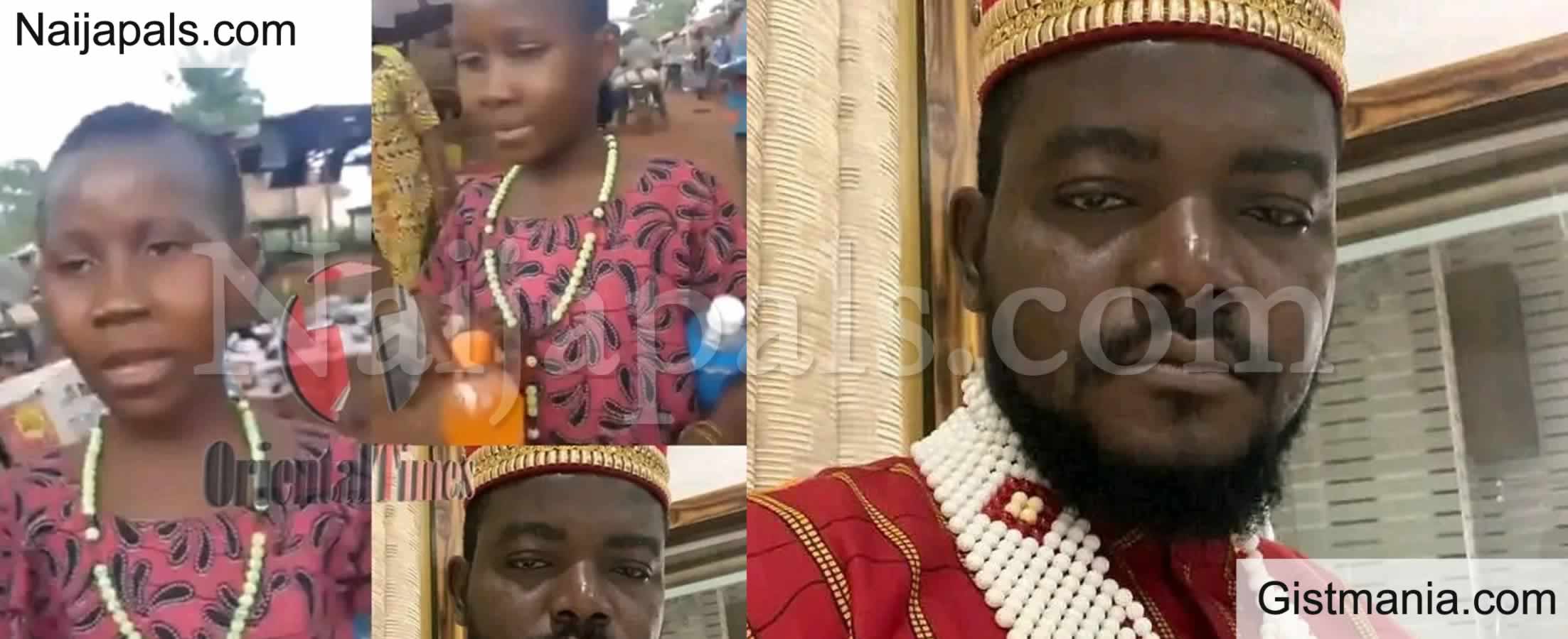 Video Of Little Girl Who Exposes Billionaire Ritualist Ezeani In Enugu Surfaces