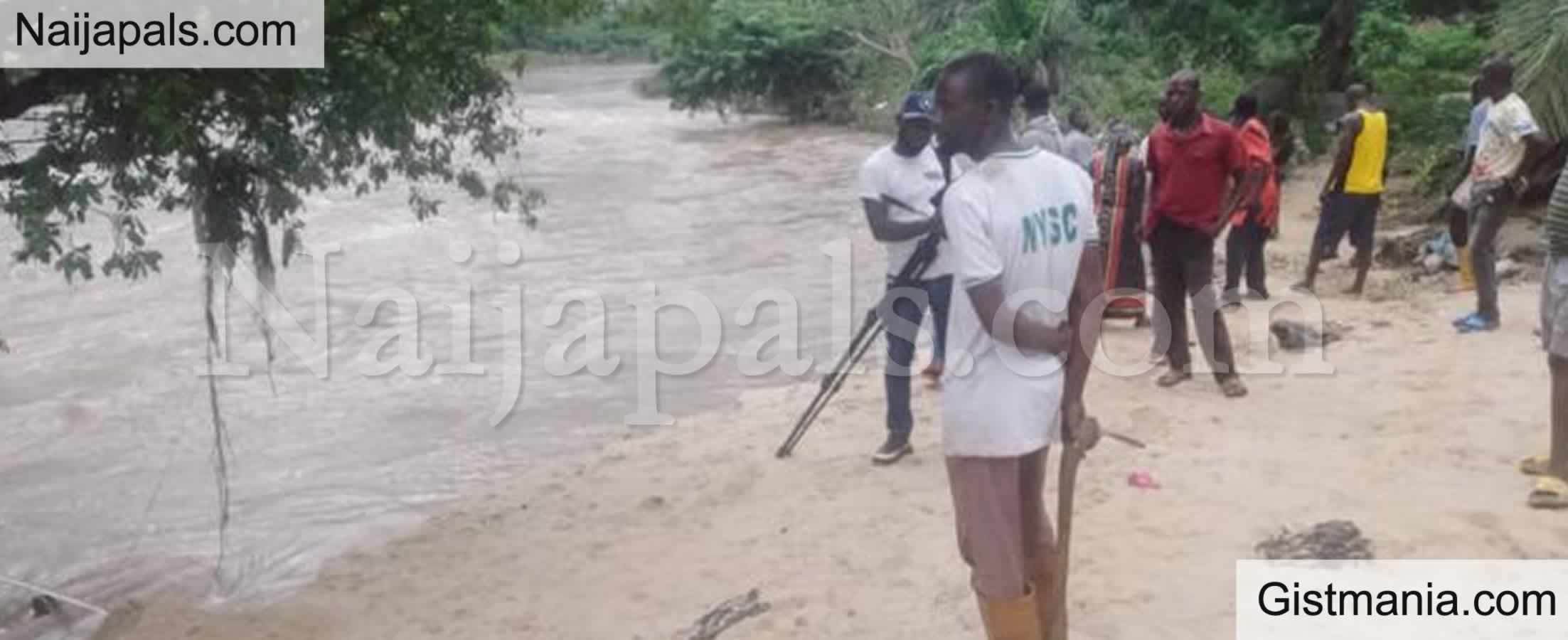Tears Flow In Lokoja As Raging Meme River Swallows Two-Year-Old Boy