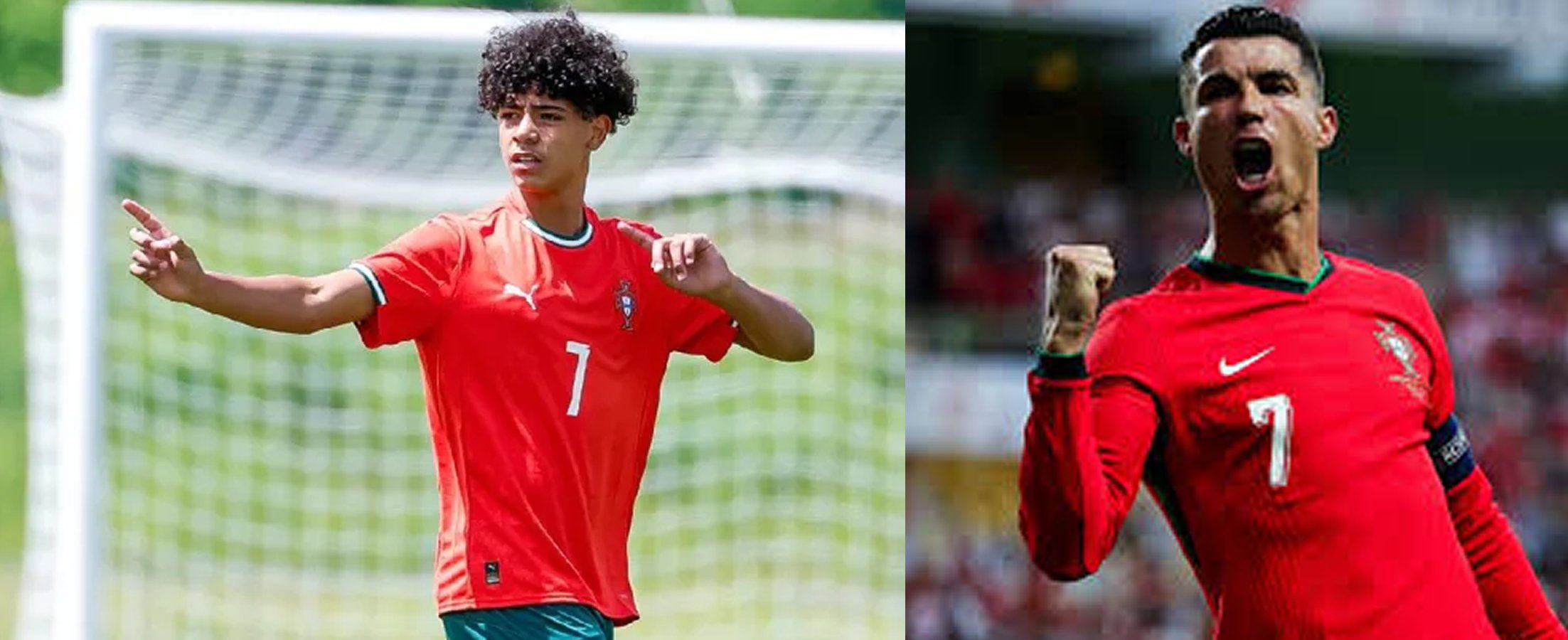 soccer*] Like Father, Like Son! Cristiano Ronaldo’s Son Makes Portugal Debut