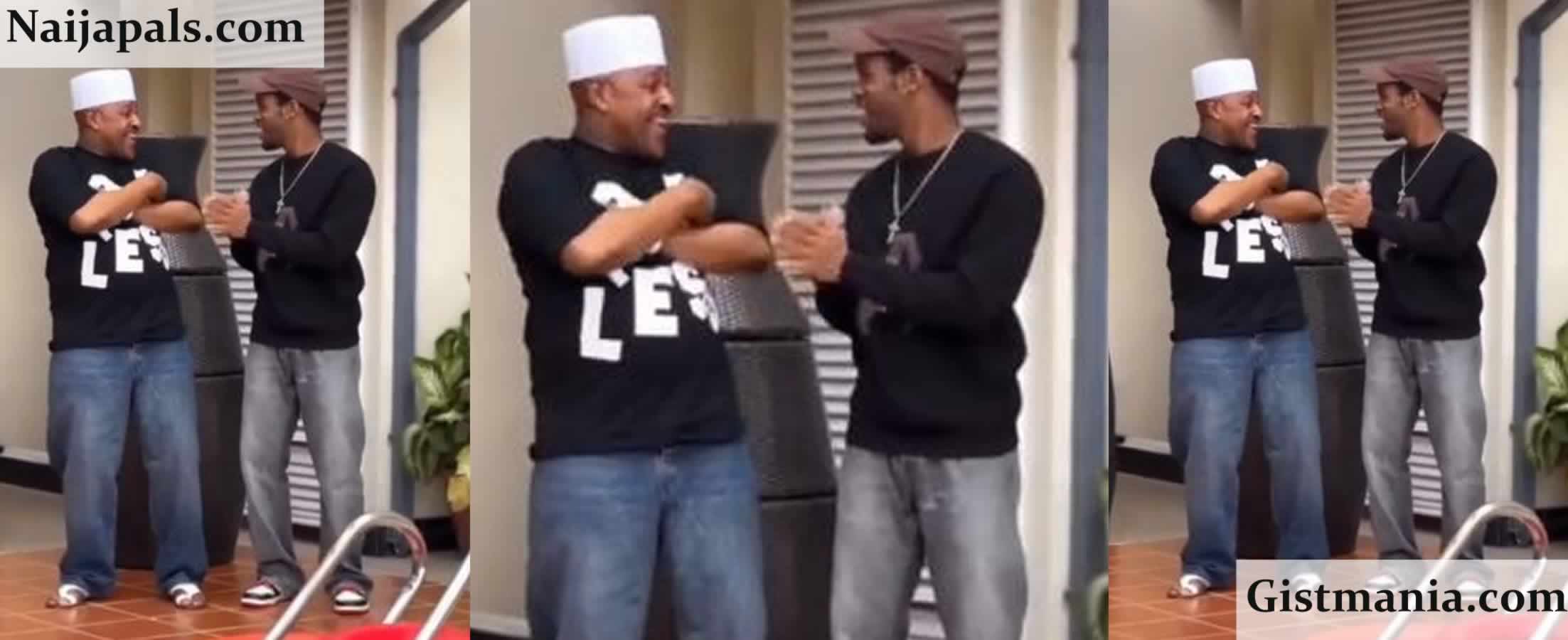 Veteran Actor, Saidi Balogun & Son Melt Hearts in Viral Father-Son Dancing Moment (Video)