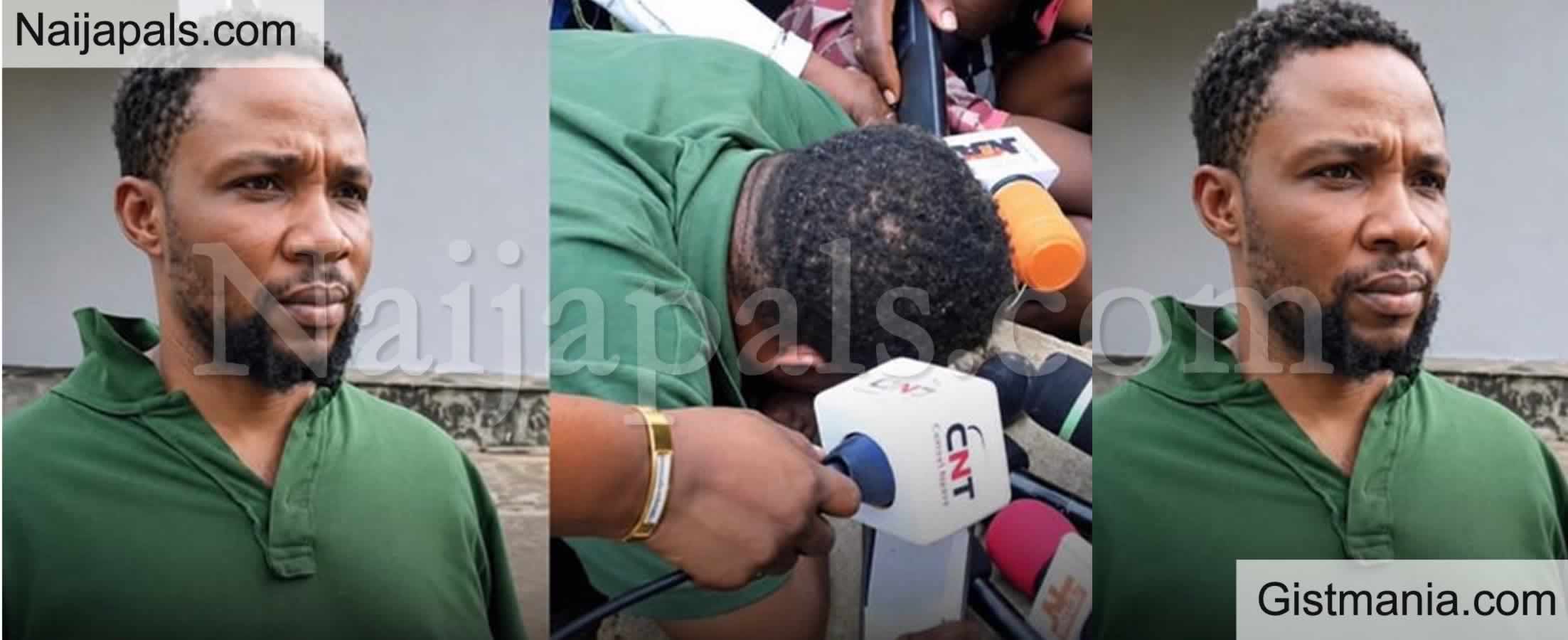 VIDEO: Man, Samson Ekata Confesses To Killing His 18yr Old Pregnant Girlfriend & Extracting The Fetus in Edo