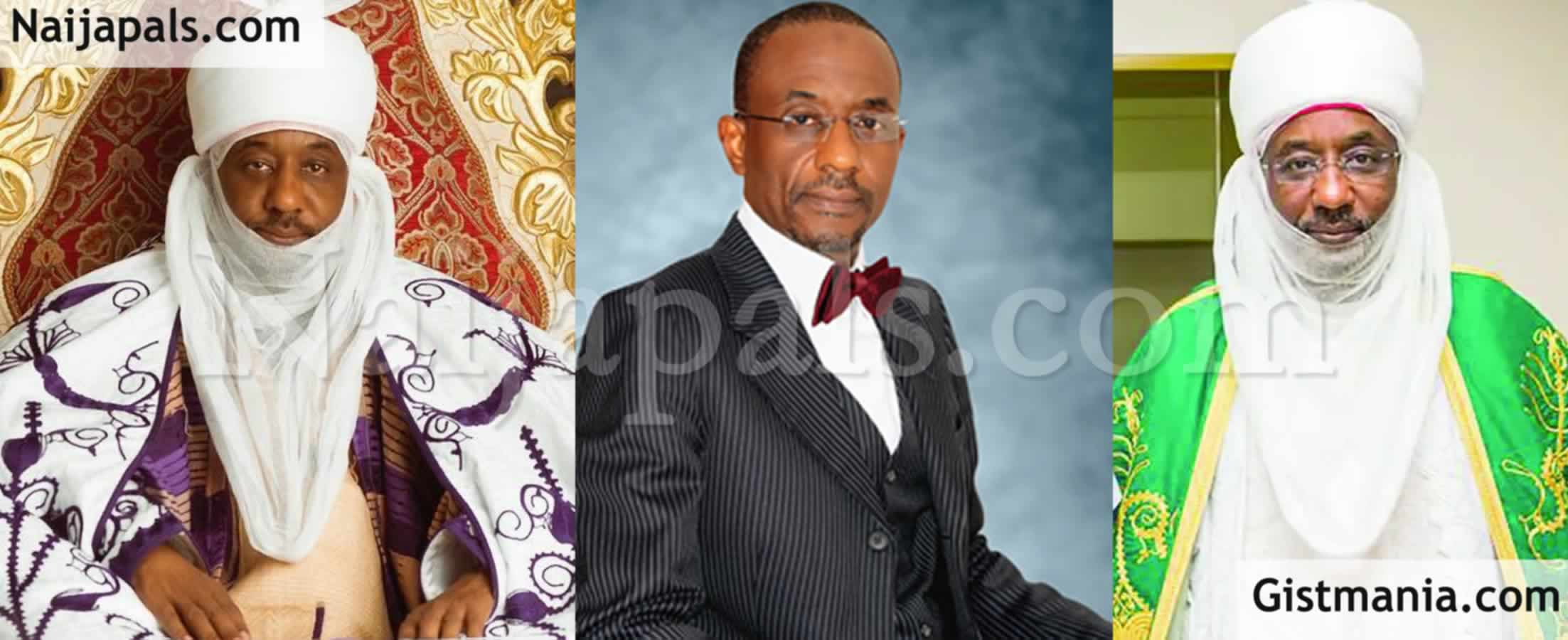 Emir Sanusi Cries Out After Bayero’s Supporters Attacked His Palace, Removed His Gate