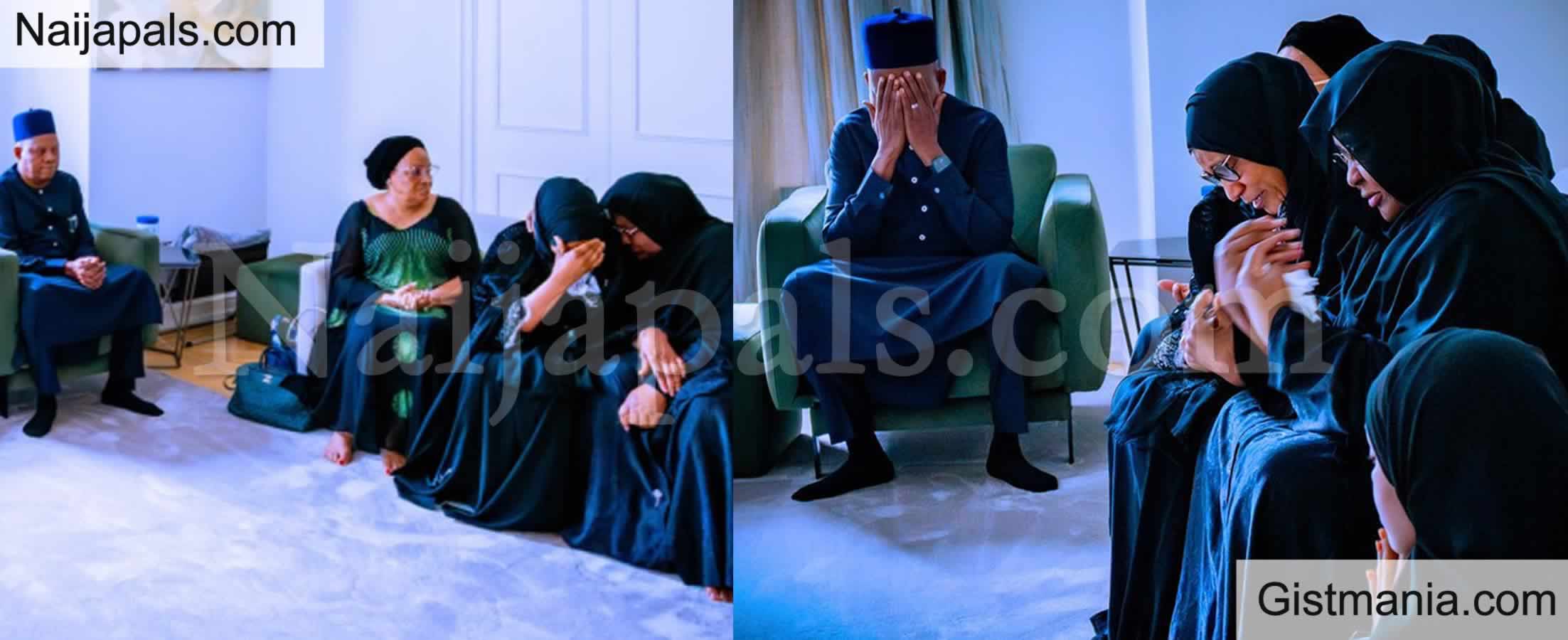 VIDEO: VP Shettima Arrives London, Visits Buhari&#039;s Widow, Aisha & Other Immediate Family