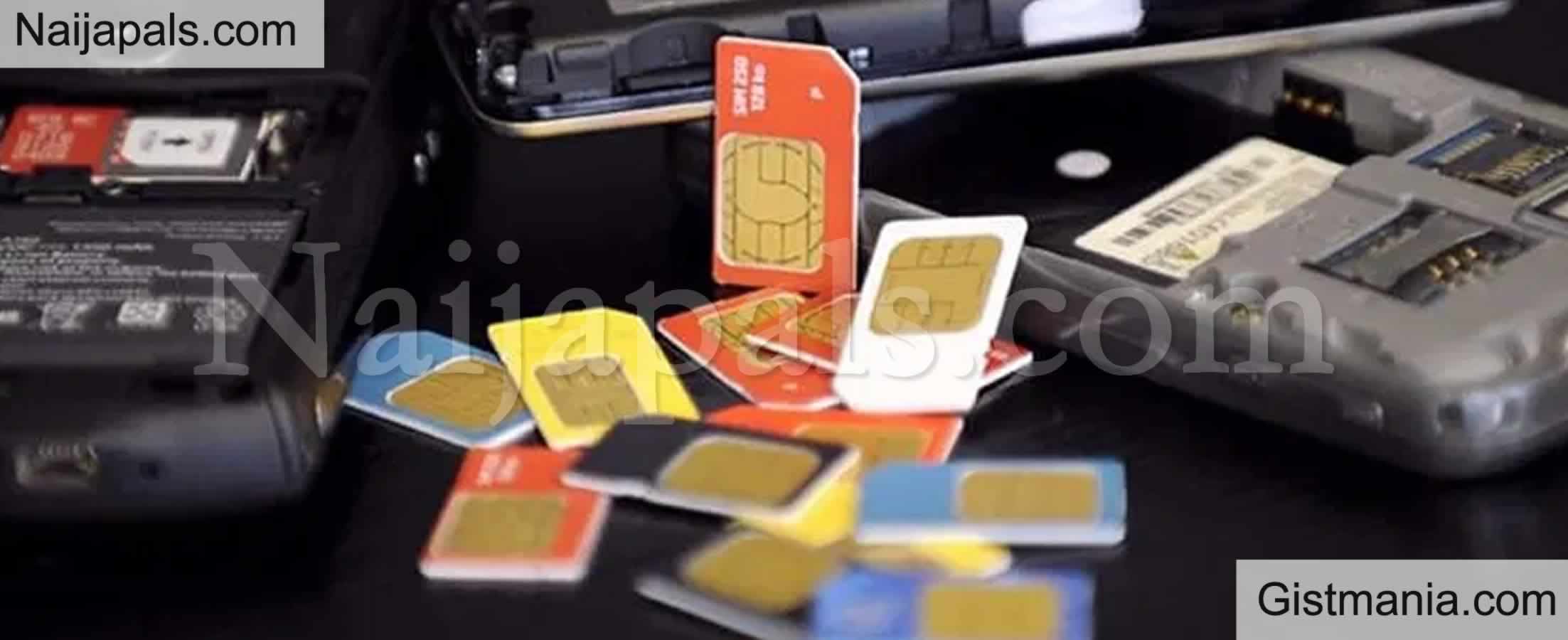 Nigerian Man, Abraham Akpojisheri Caught With 783 SIM Cards At Lagos Airport