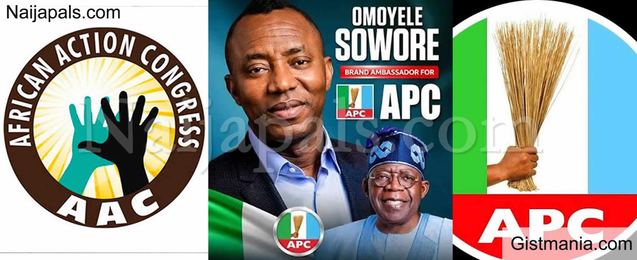APC Reacts After Sowore Requested Aso Rock For AAC's 2027 Campaign Launch