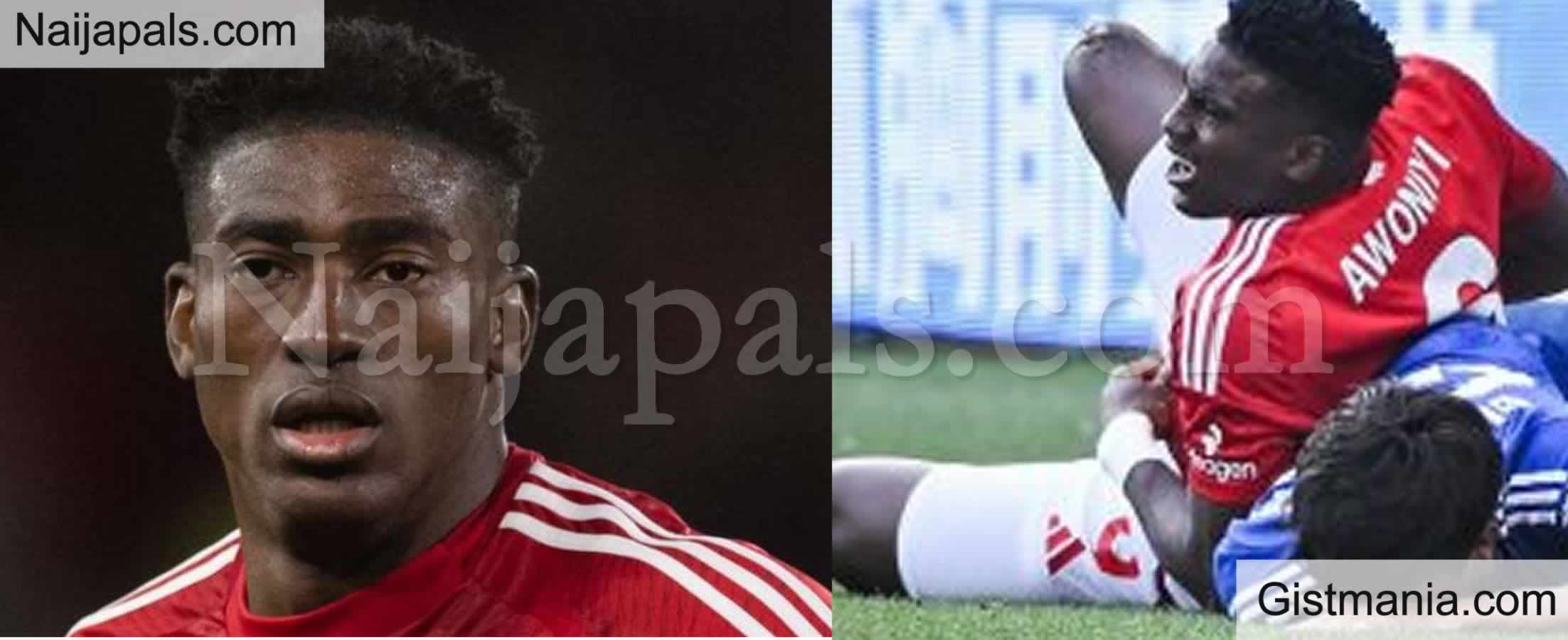 Footballer, Taiwo Awoniyi In Induced Coma After Surgery For Ruptured Intestine