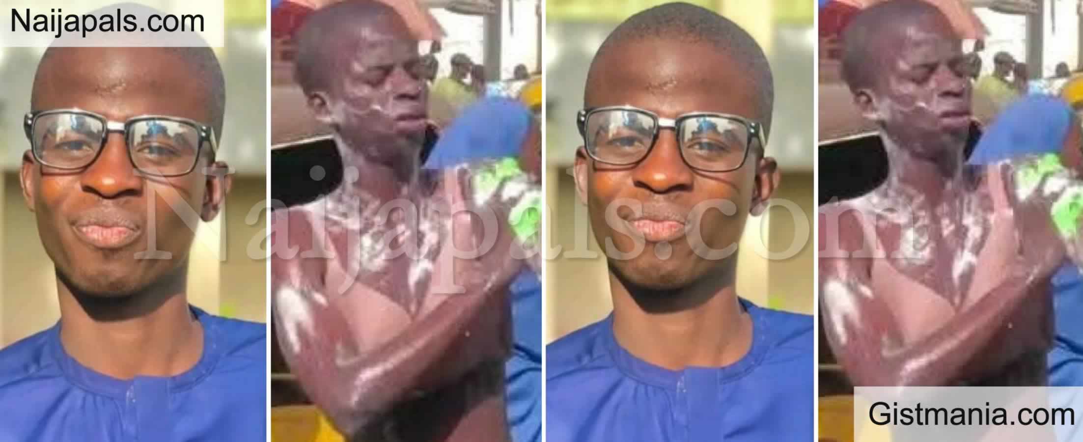 TikToker, Umar Hisham Remanded In Prison For Bathing On Street In Kano