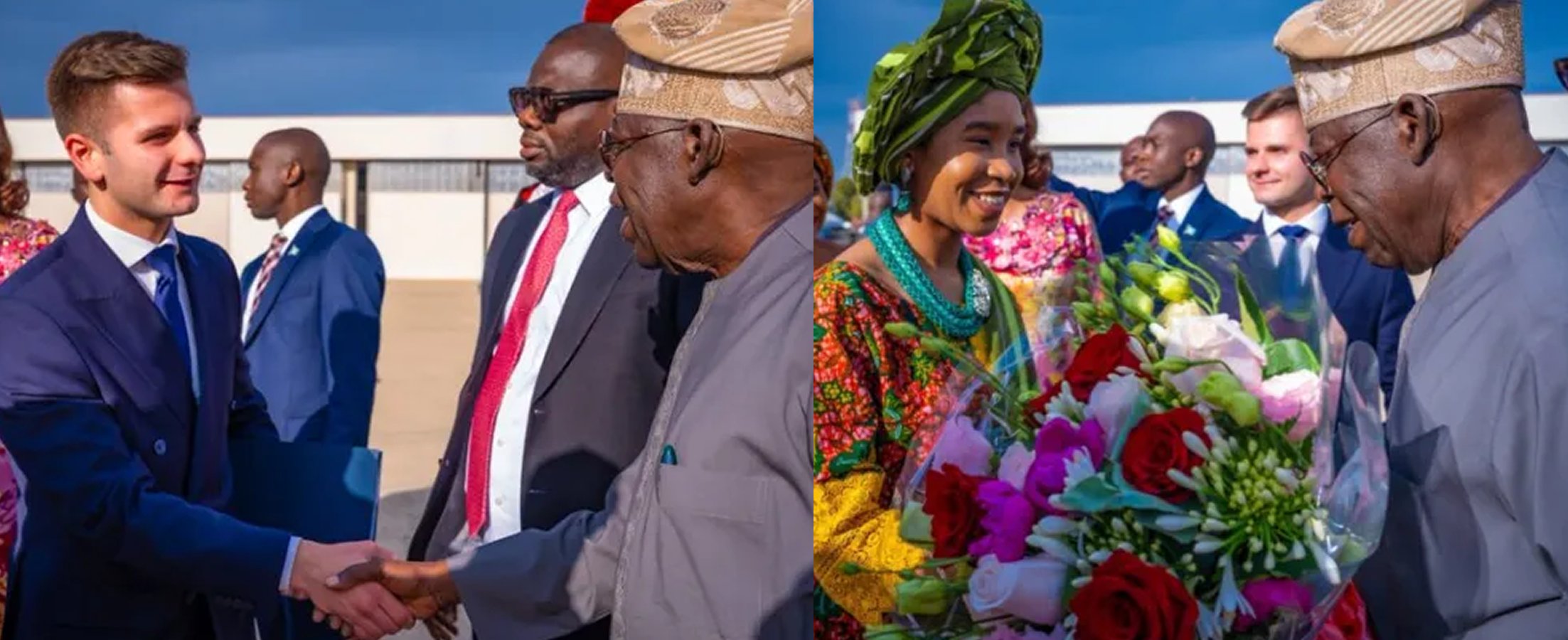 Pope Leo XIV! President Tinubu Arrives Rome Ahead Of Inauguration
