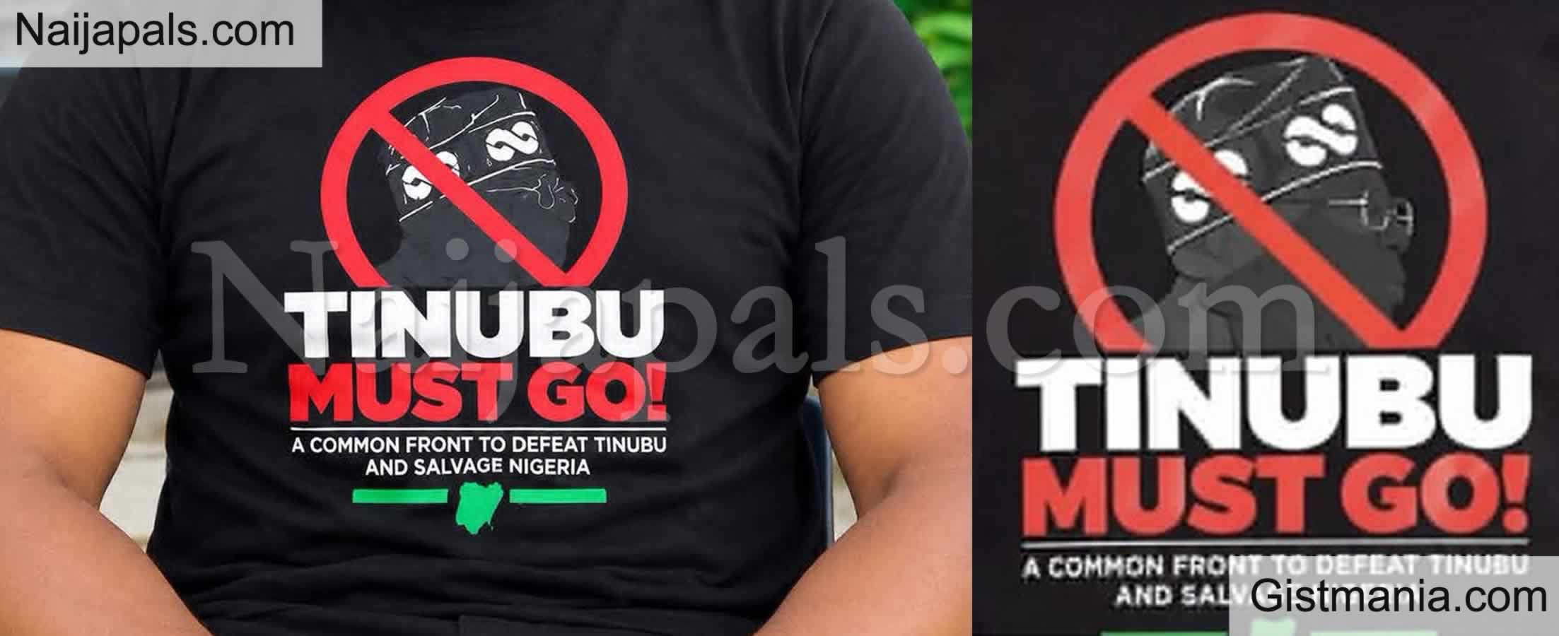 5 Arrested For Wearing 'Tinubu Must Go' T-Shirt Publcly in Borno